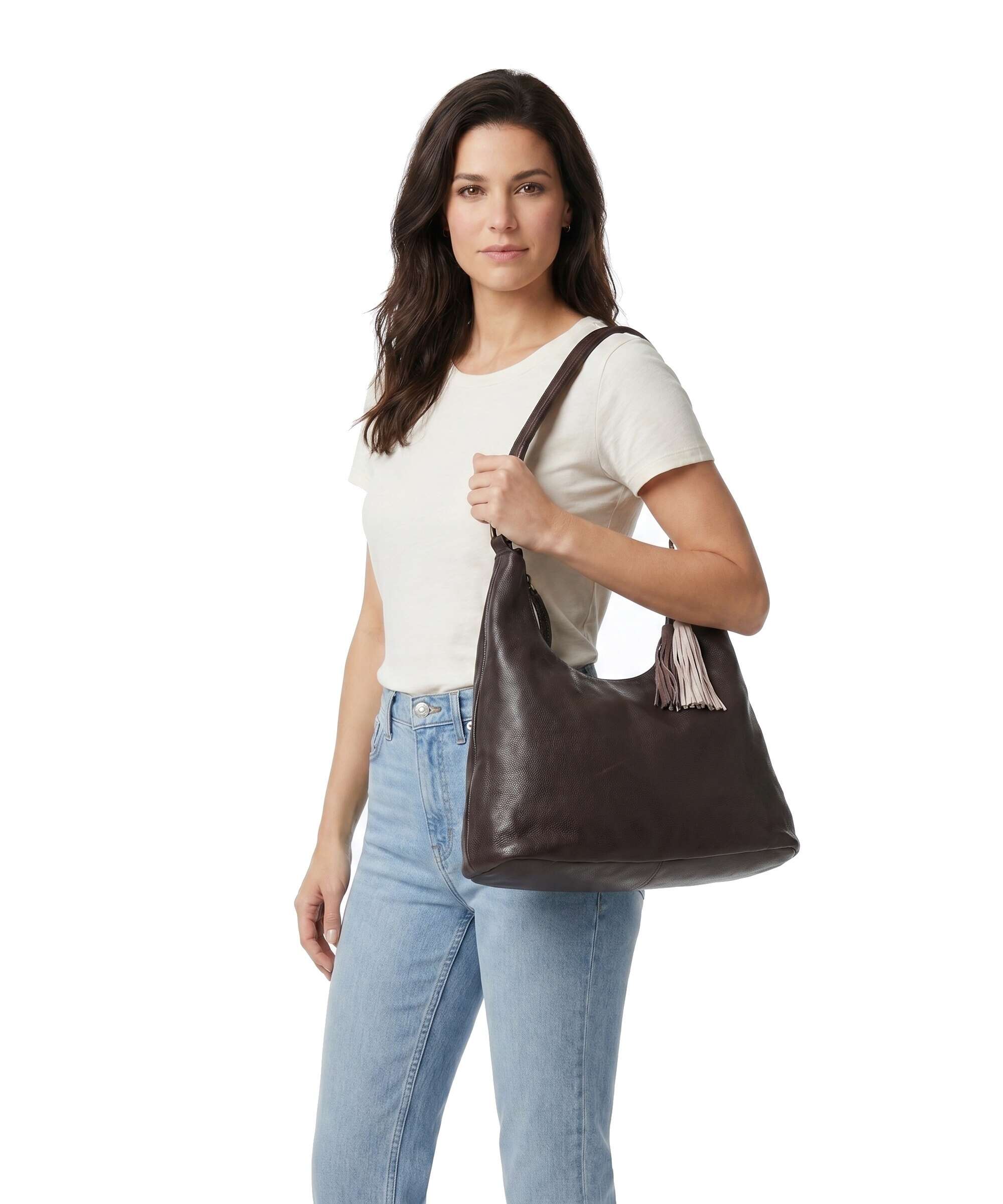 Taschendieb Wien Löwengasse 5xx Hobo tas mokka - Image 3