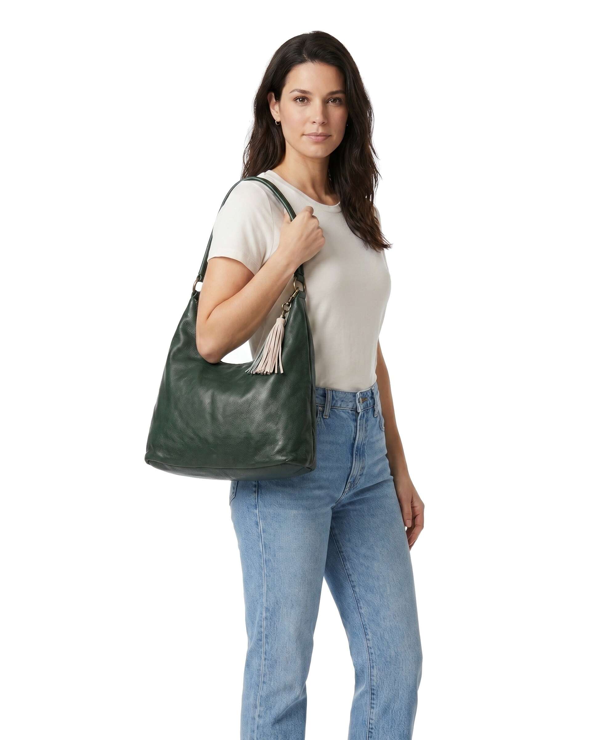 Taschendieb Wien Löwengasse 5xx Hobo tas olive - Image 3
