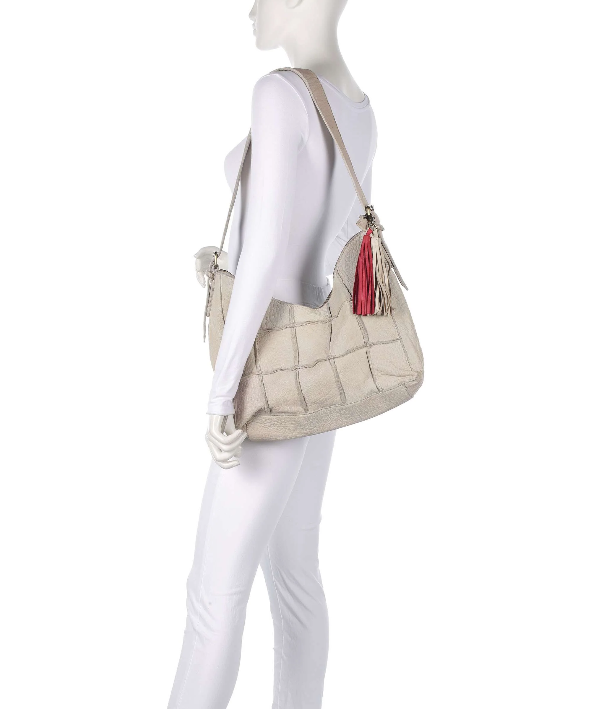Taschendieb Wien Malvengasse 5 Schoudertas beige sand - Image 3