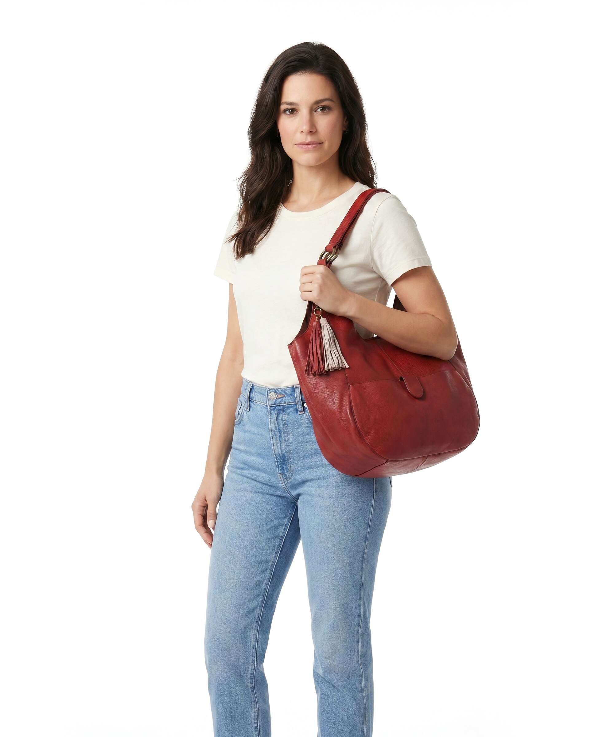 Taschendieb Wien Mariengasse 1 Hobo tas burgundrausch - Image 3