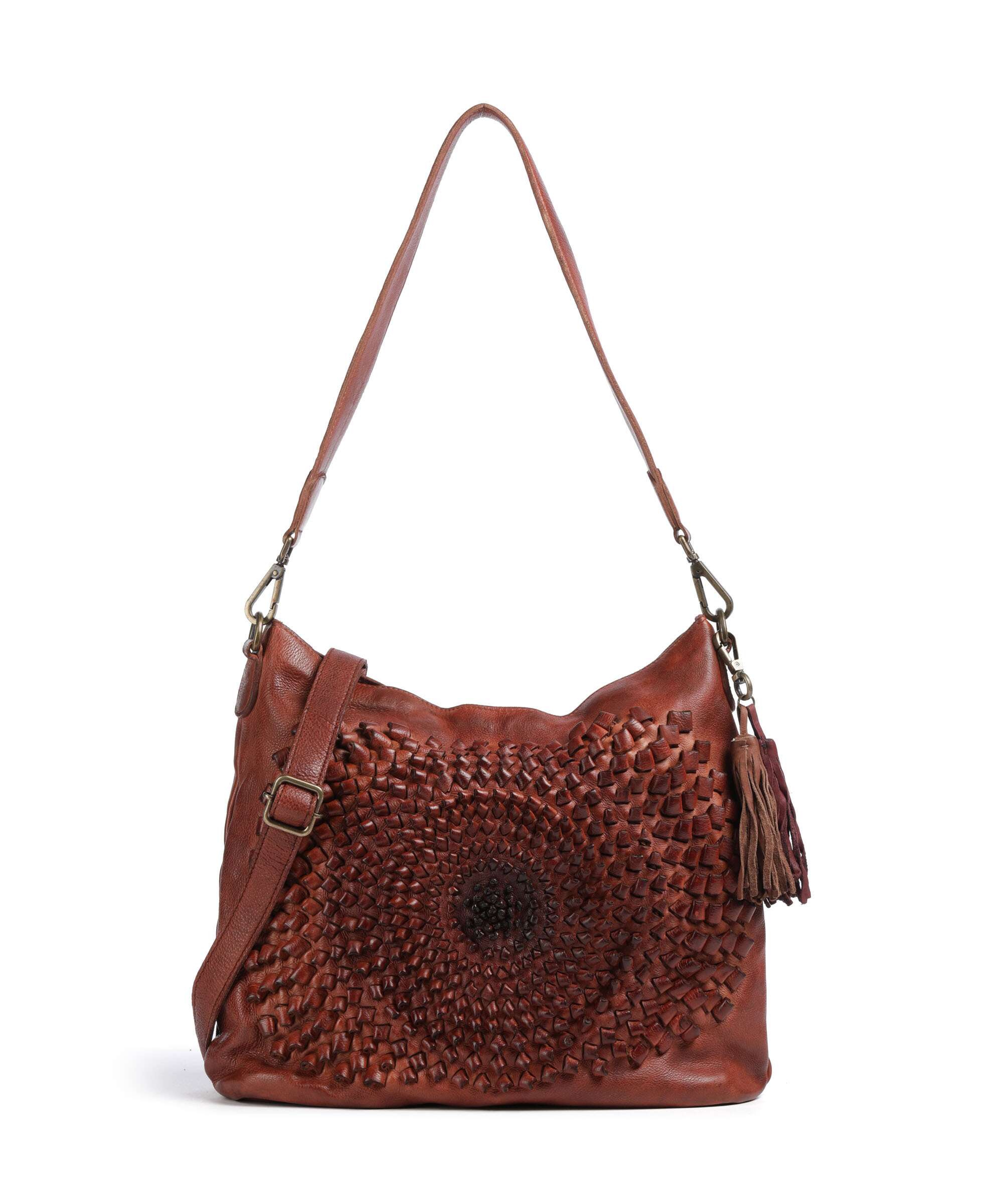 Taschendieb Wien Mondweg 3 Hobo tas brown brandy