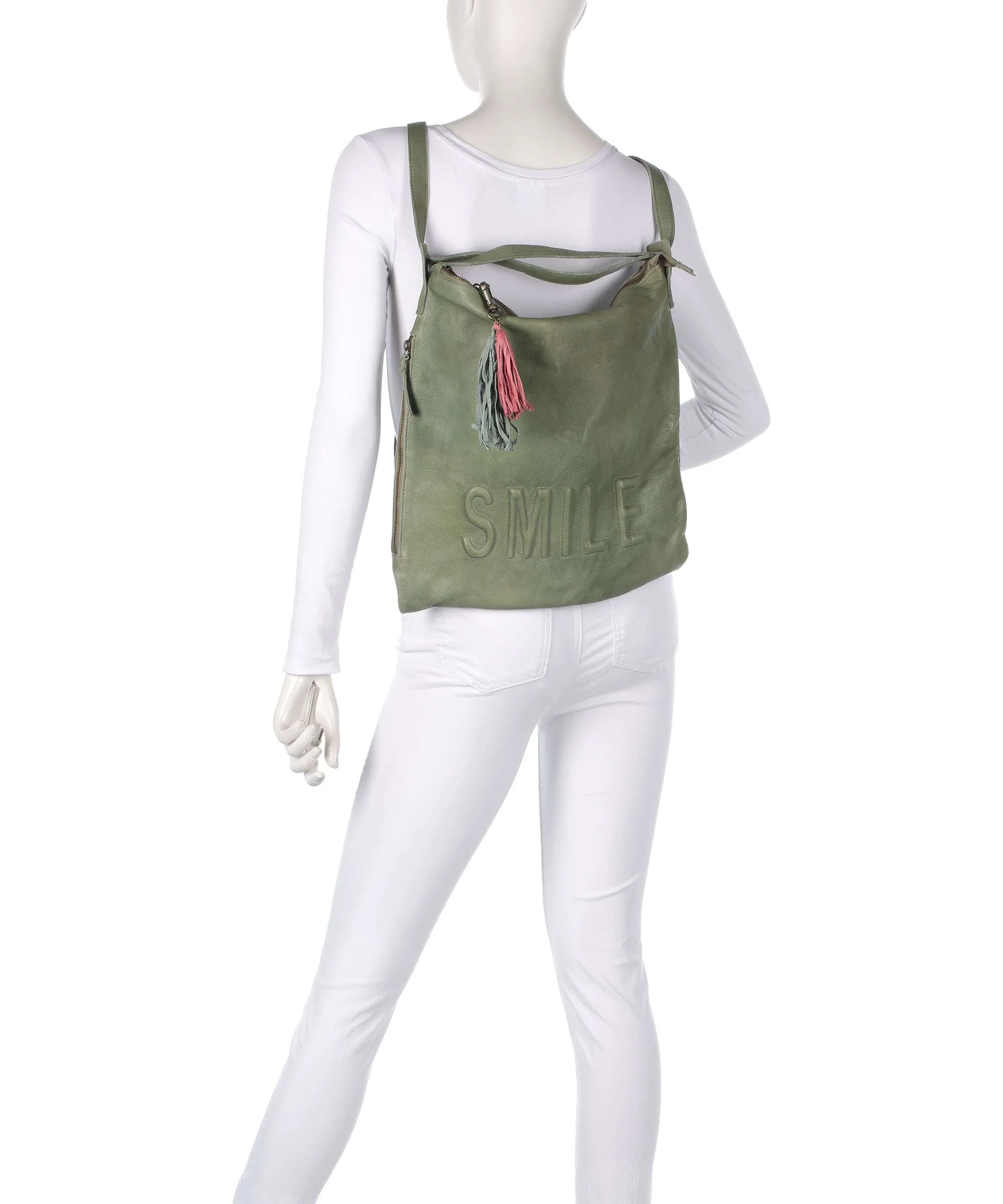 Taschendieb Wien Paoliweg 3 Rugzak-tas green leaf - Image 3