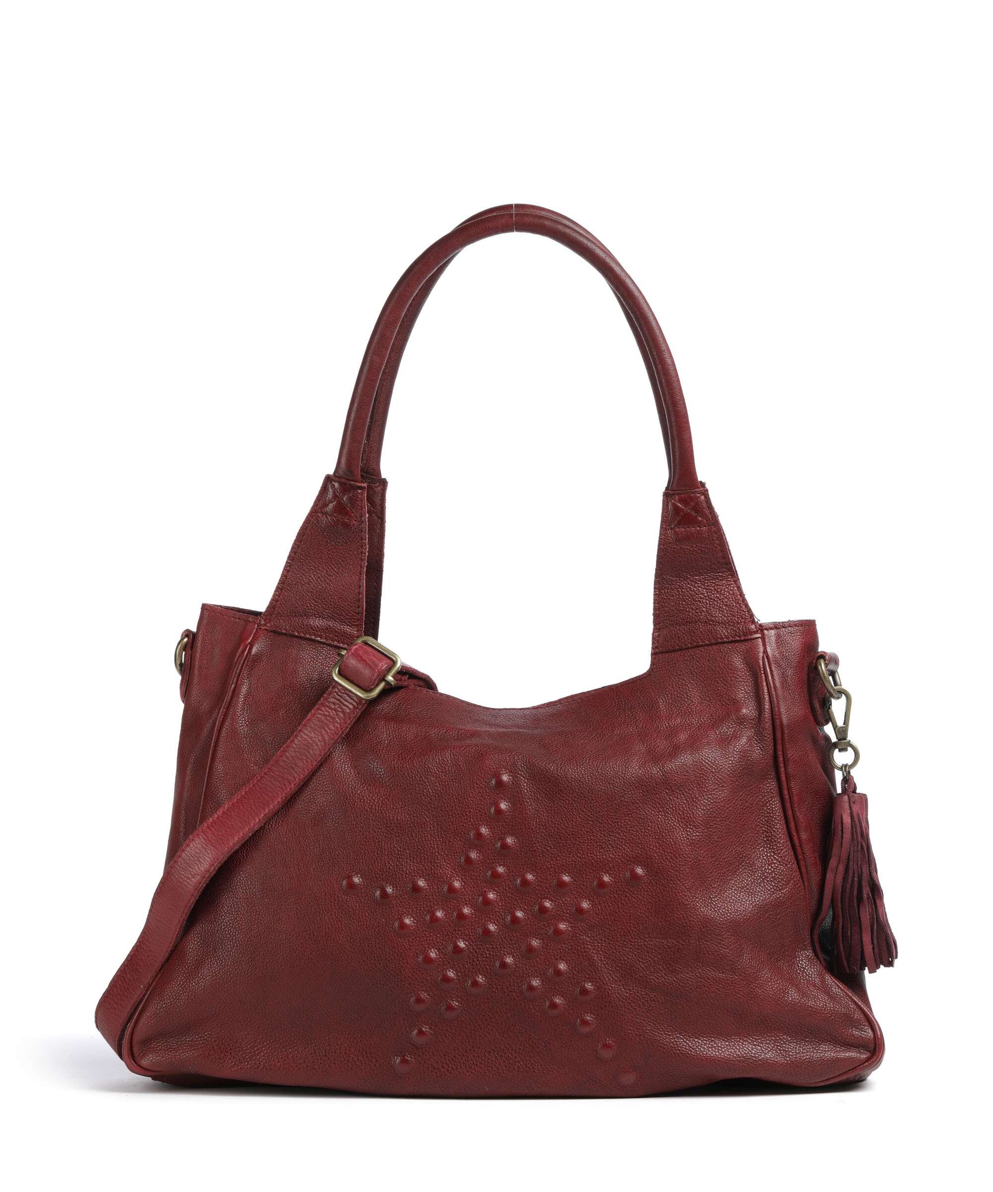 Taschendieb Wien Sternbergstrasse 2 Boodschappentas red burgundy