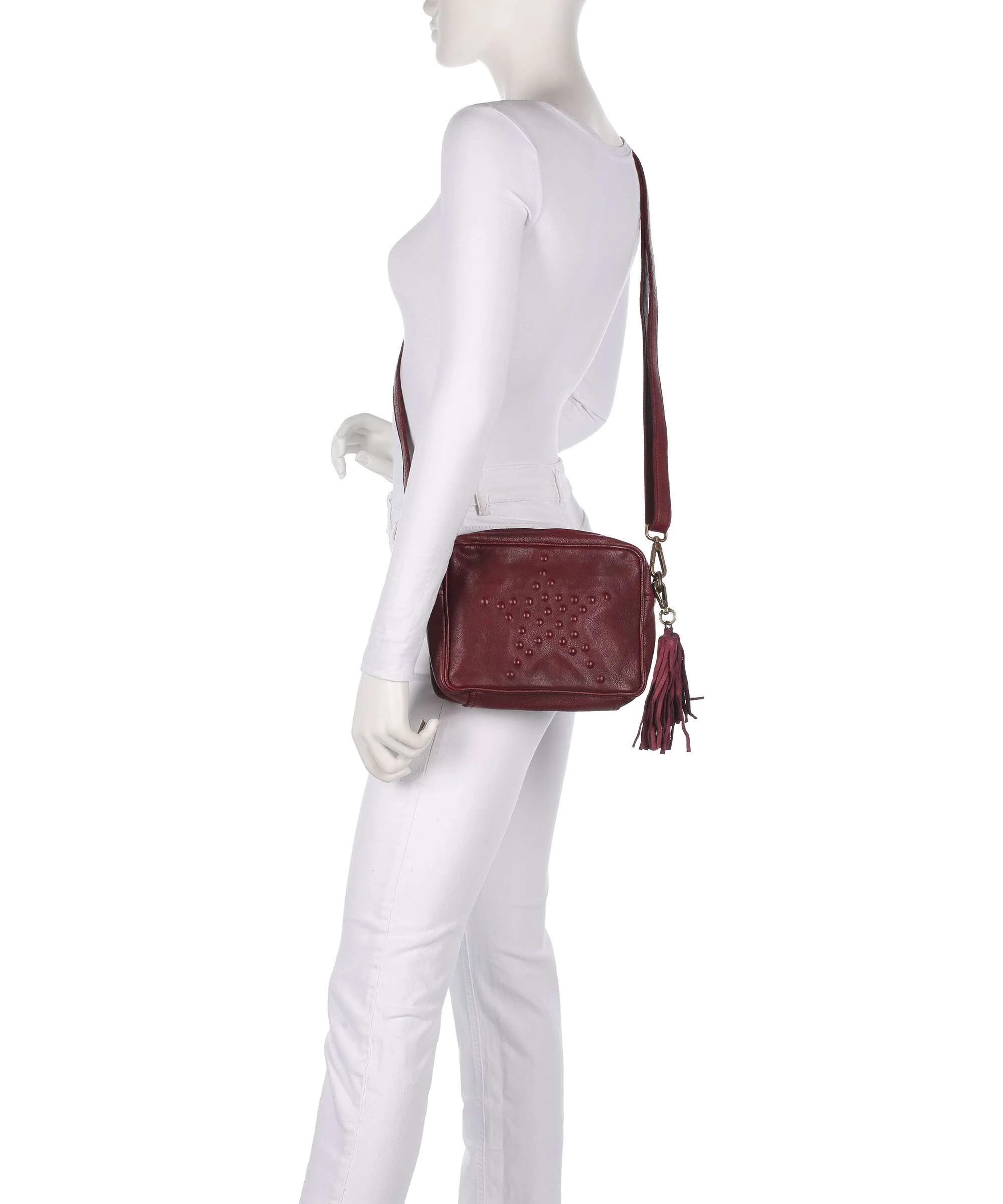Taschendieb Wien Sternbergstrasse 5 Crossbody tas red burgundy - Image 3