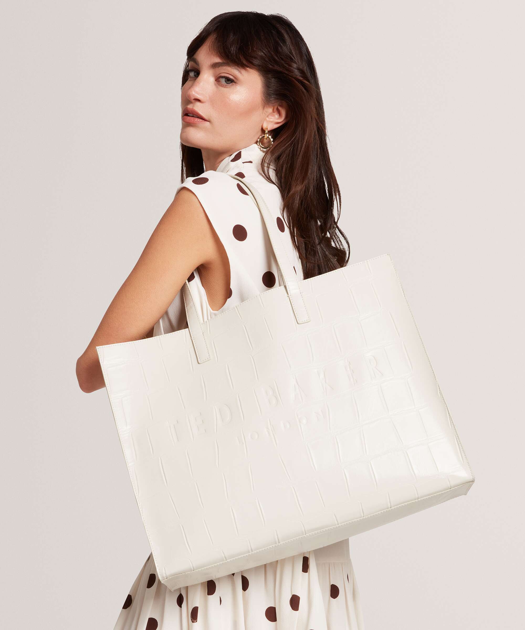 Ted Baker Allicon Boodschappentas ivory - Image 3