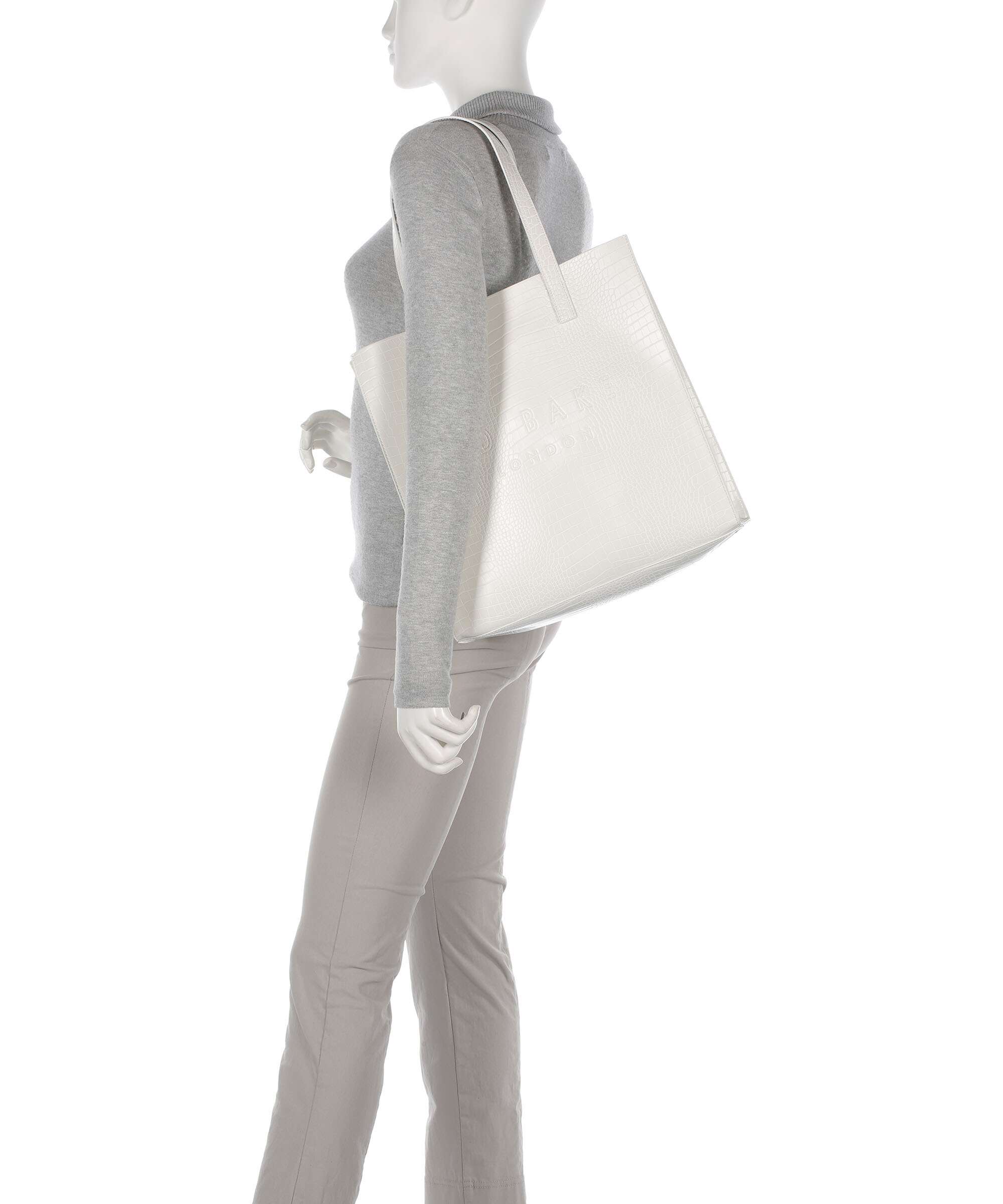 Ted Baker Croccon Boodschappentas nude - Image 3