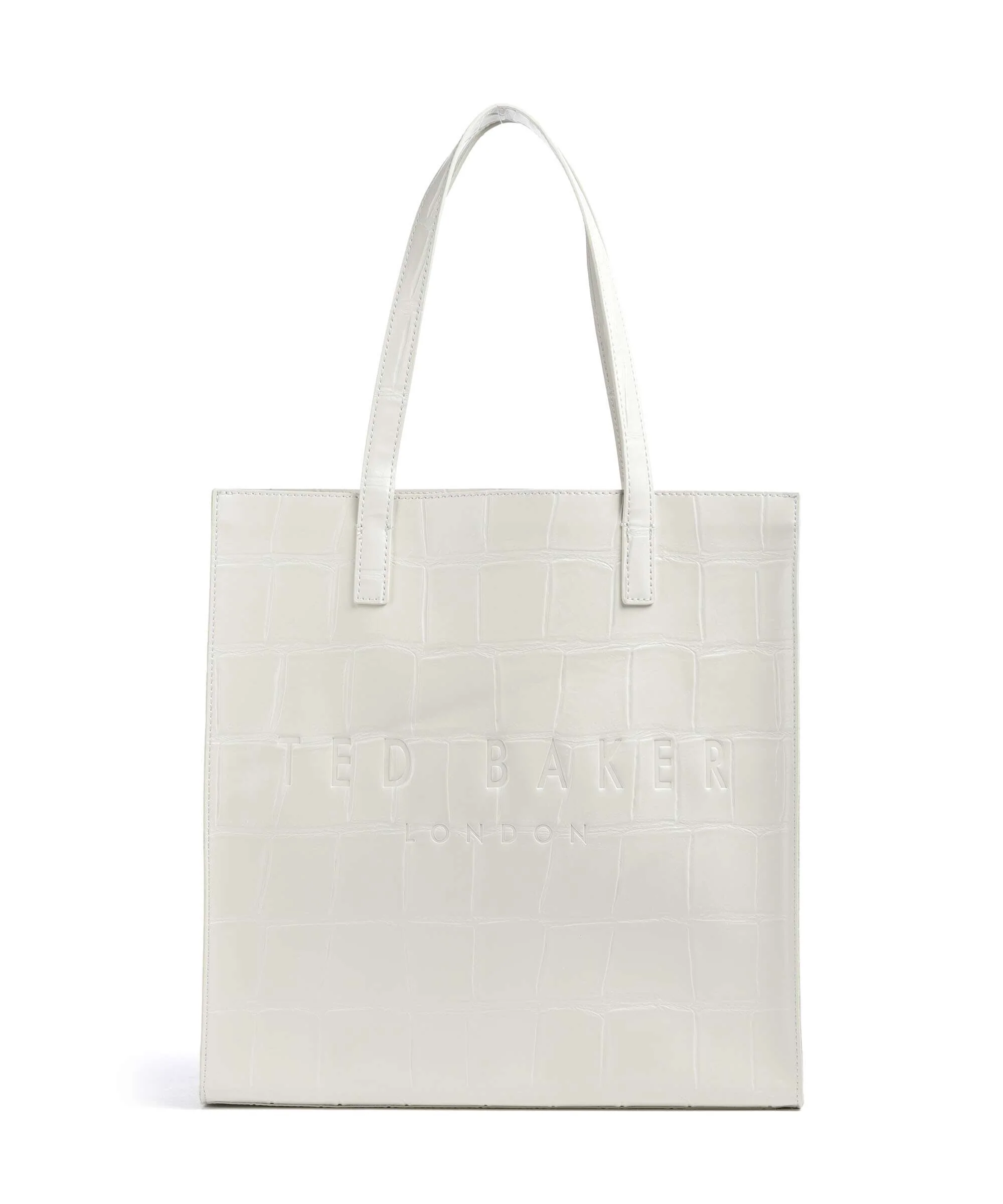 Ted Baker Croccon Boodschappentas ivory