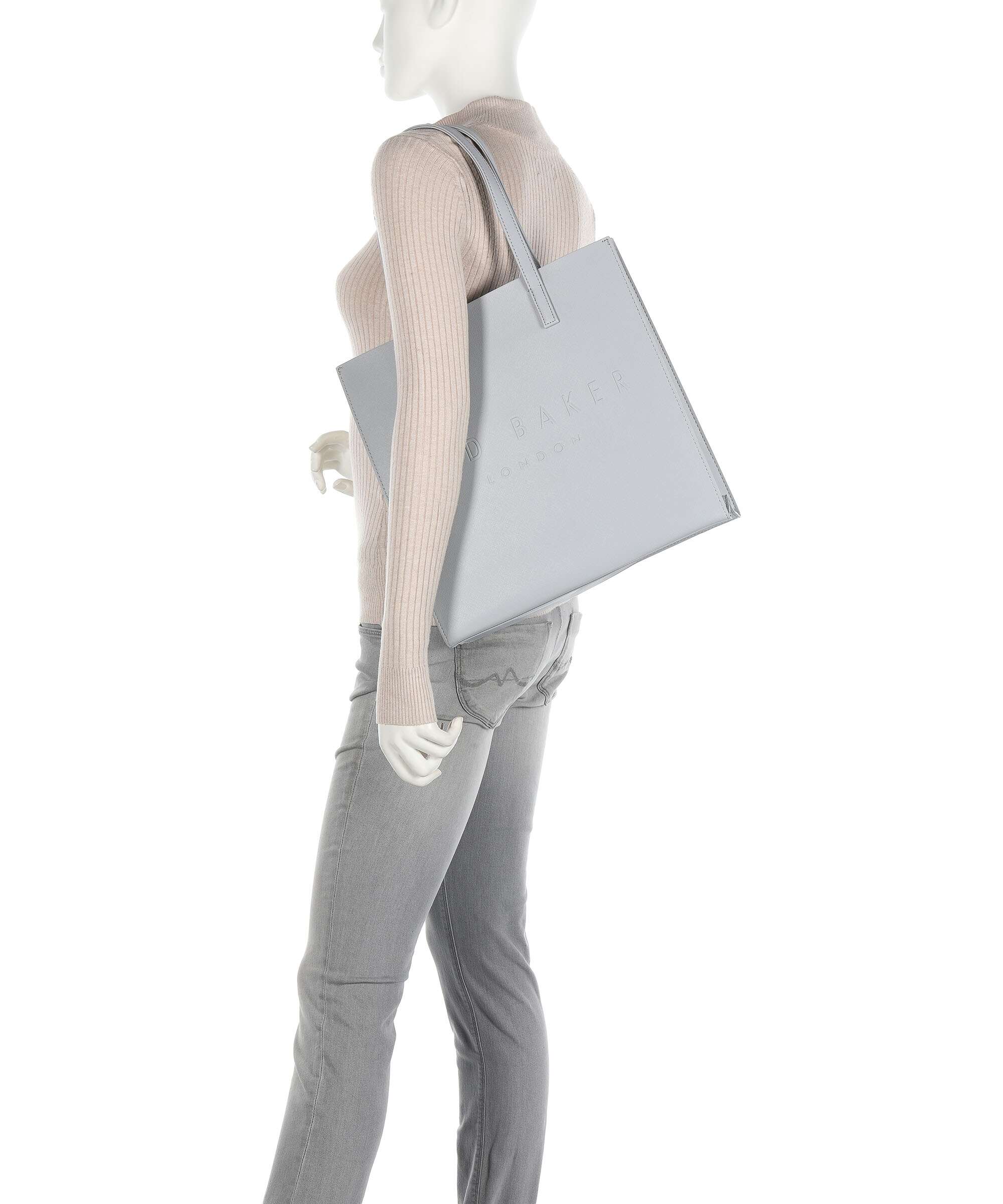 Ted Baker Soocon Boodschappentas light grey - Image 3