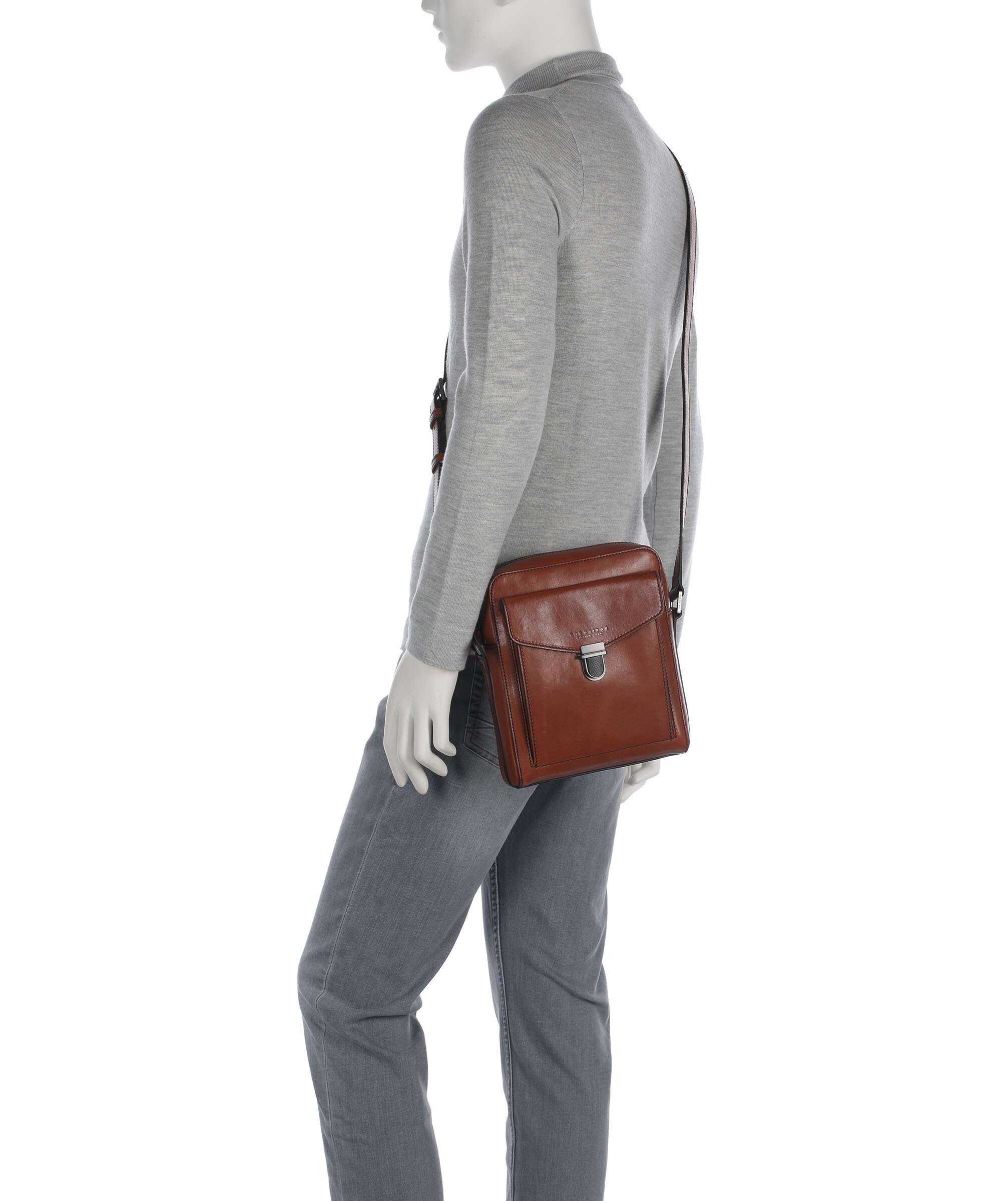 The Bridge 1980 Crossbody tas marrone - Image 3