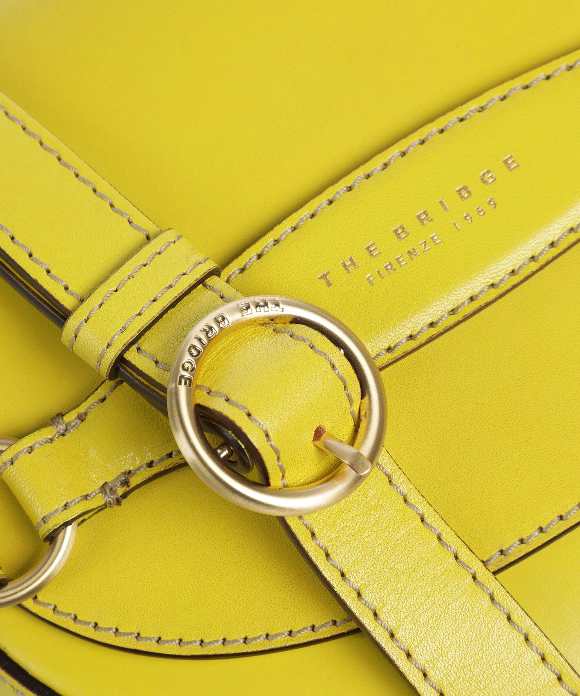 The Bridge Bettina Crossbody tas lime - Image 4