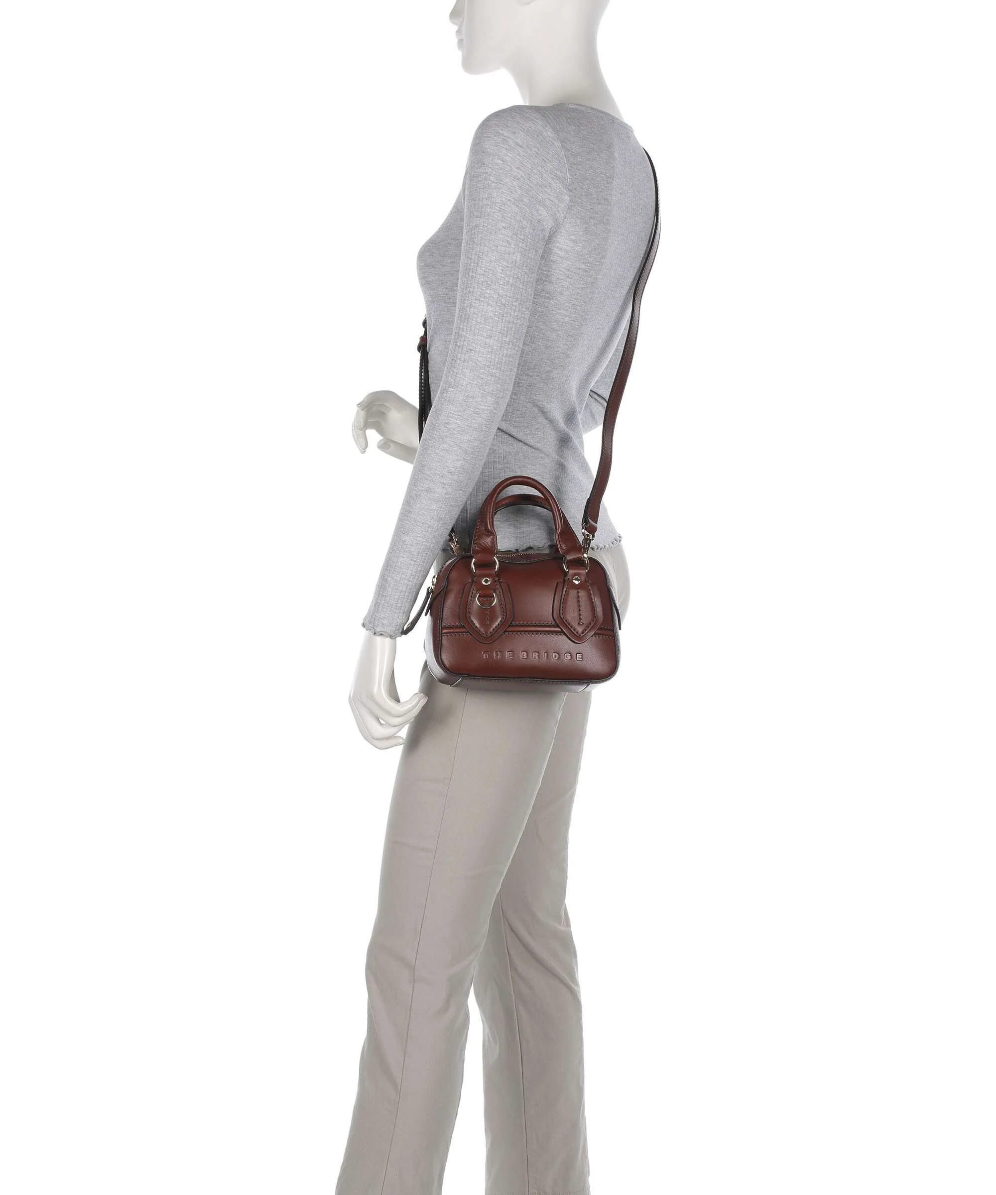 The Bridge Daphne Crossbody tas marrone - Image 3