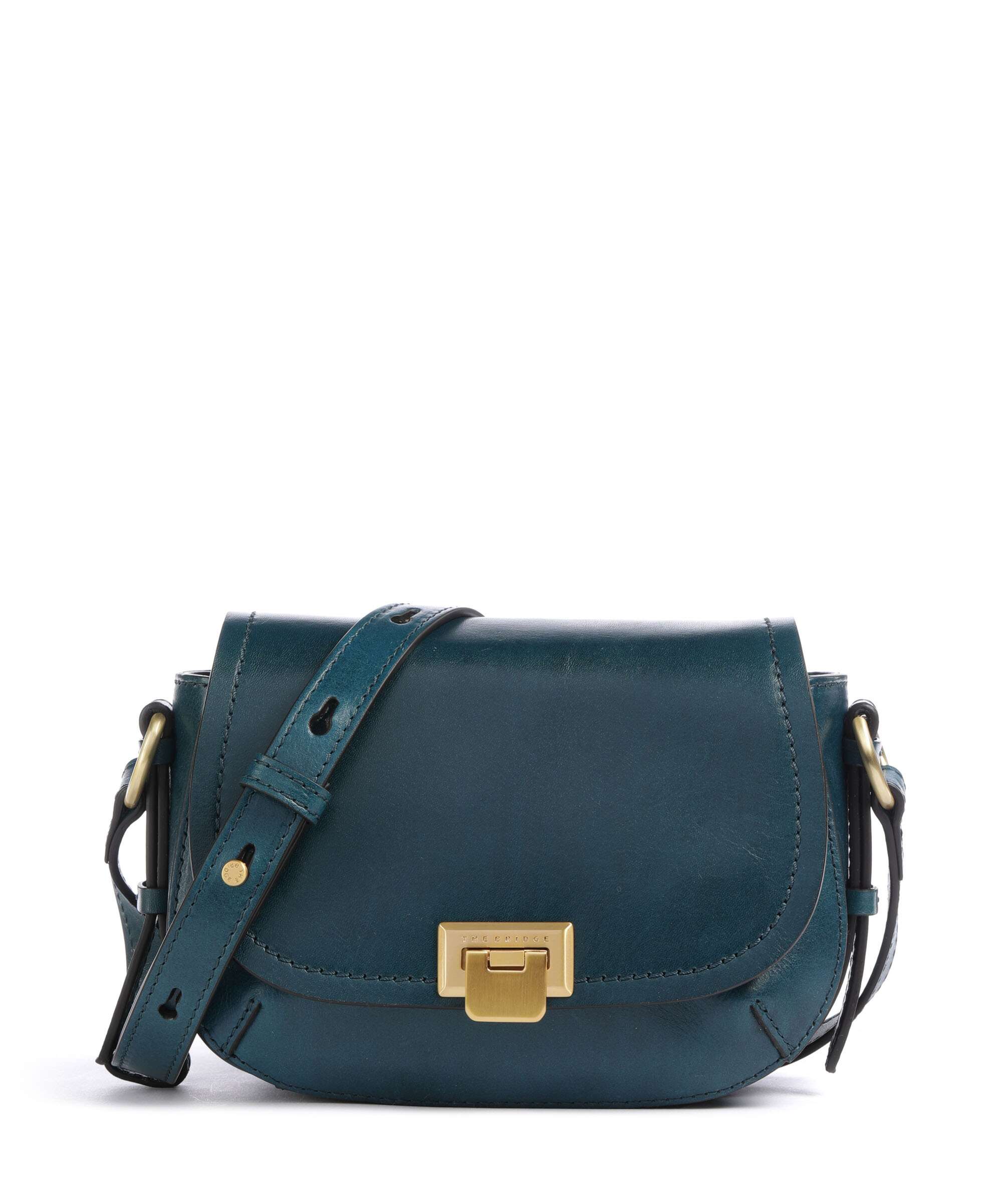 The Bridge Federica Crossbody tas pavone