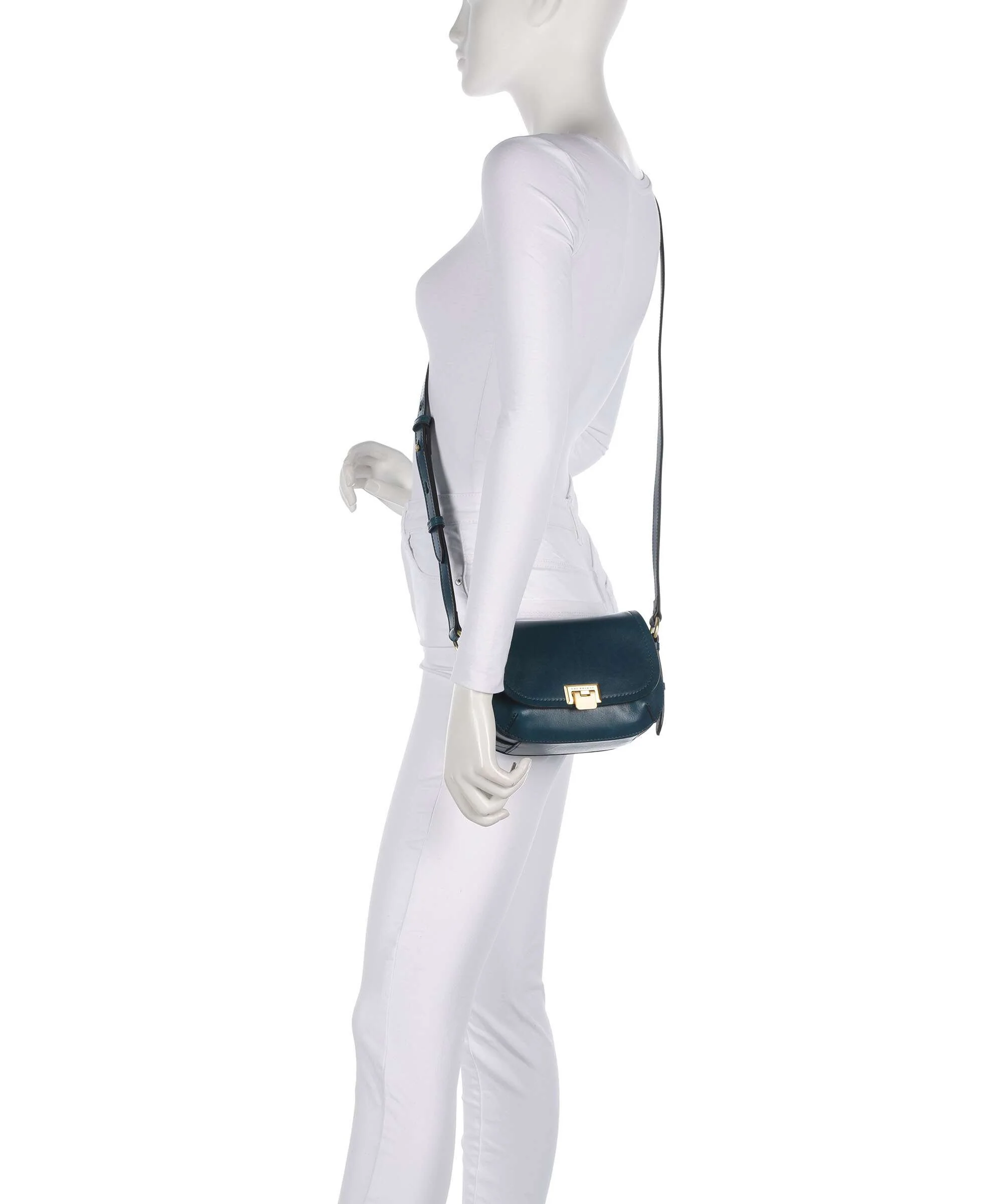 The Bridge Federica Crossbody tas pavone - Image 3