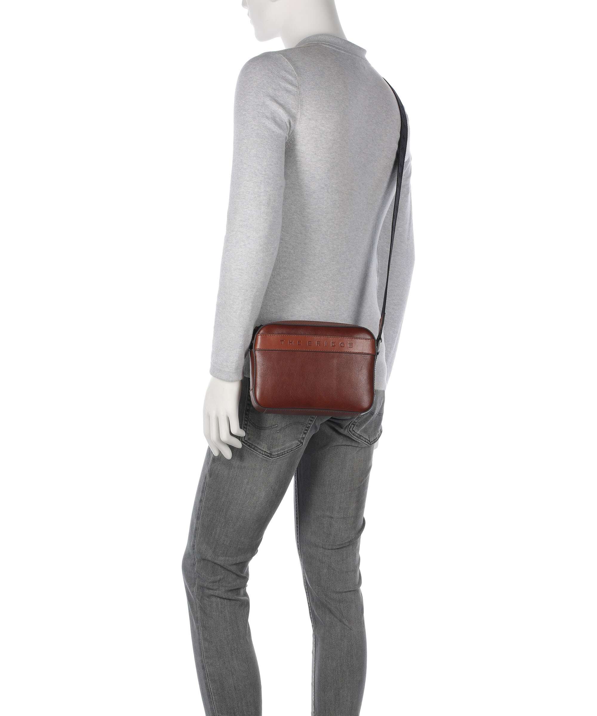 The Bridge Giacomo Crossbody tas brown - Image 3