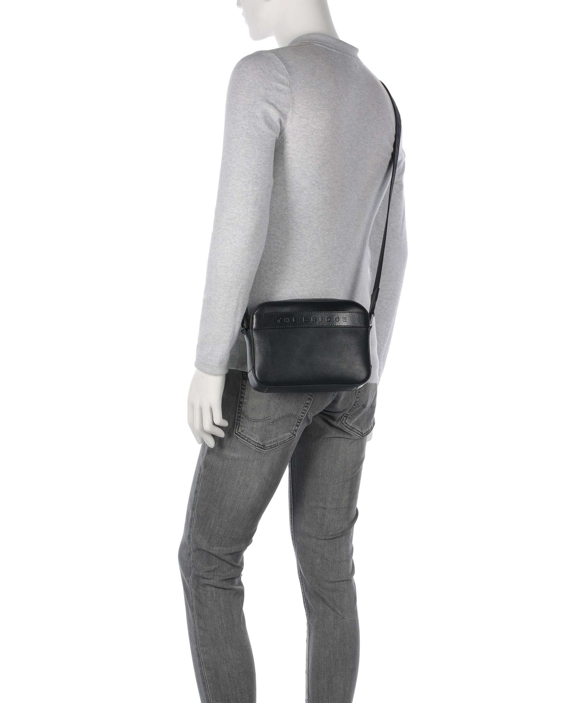 The Bridge Giacomo Crossbody tas black - Image 3