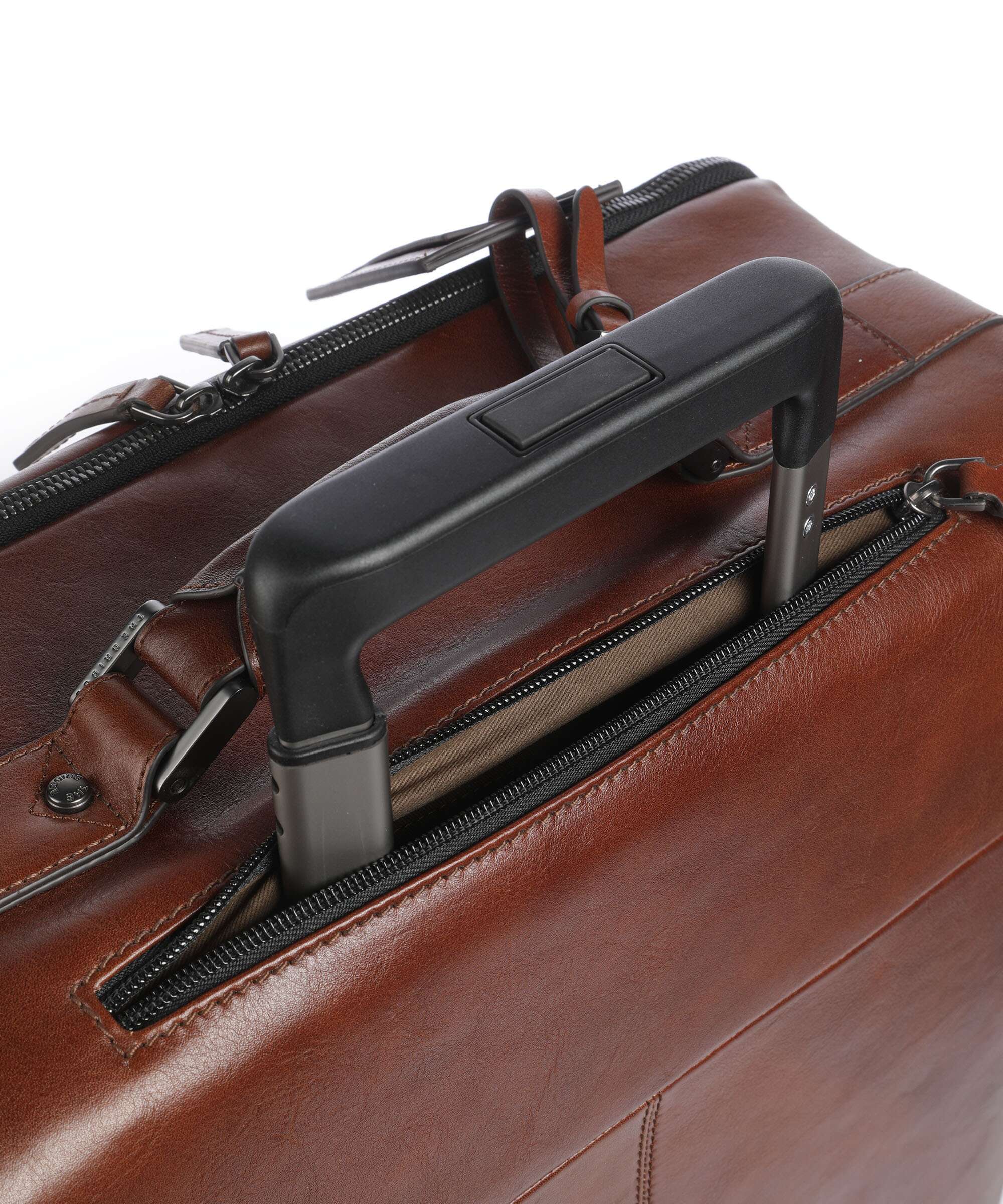 The Bridge Giacomo Travel Trolley (4 wielen) brown - Image 3