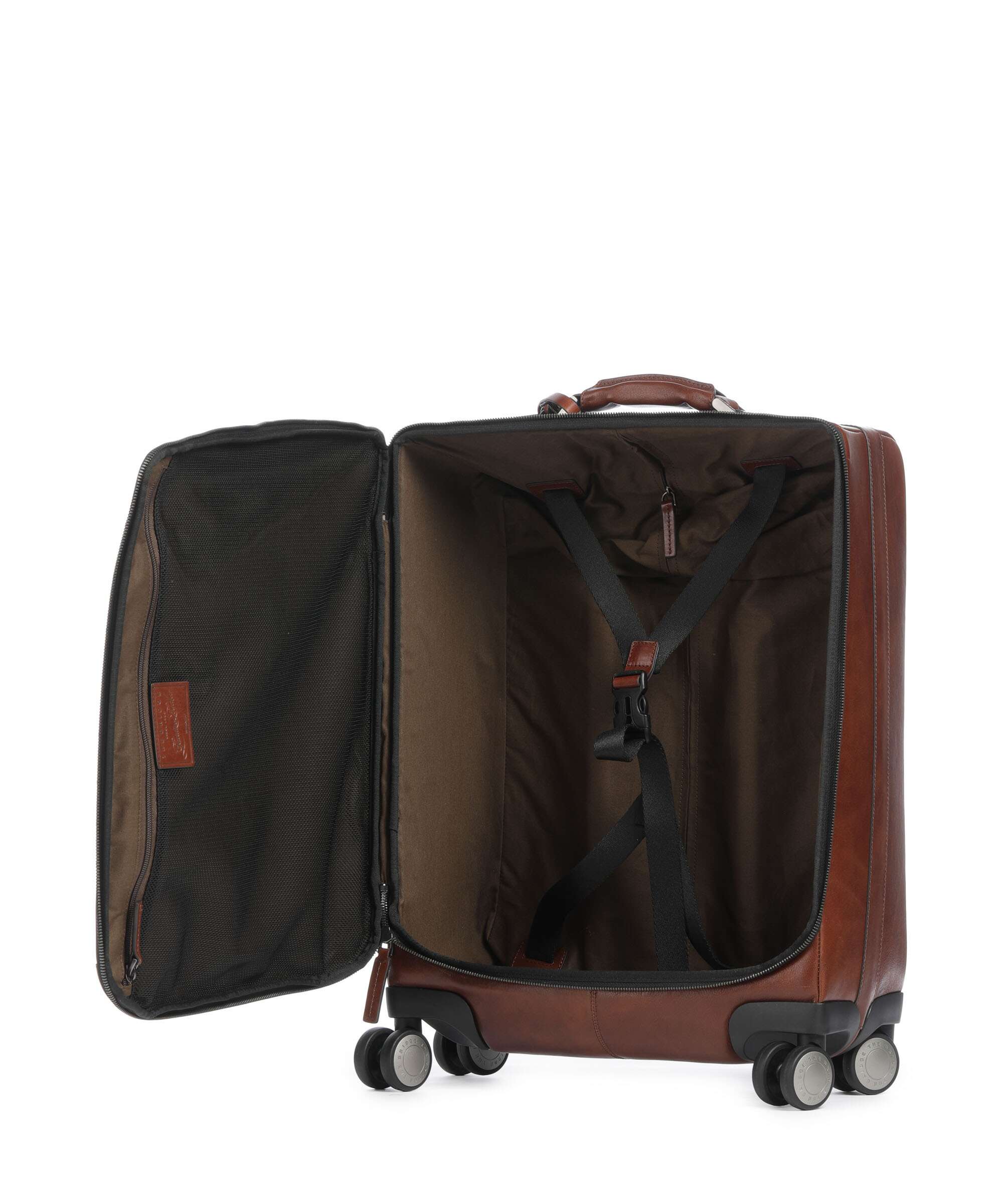 The Bridge Giacomo Travel Trolley (4 wielen) brown - Image 5