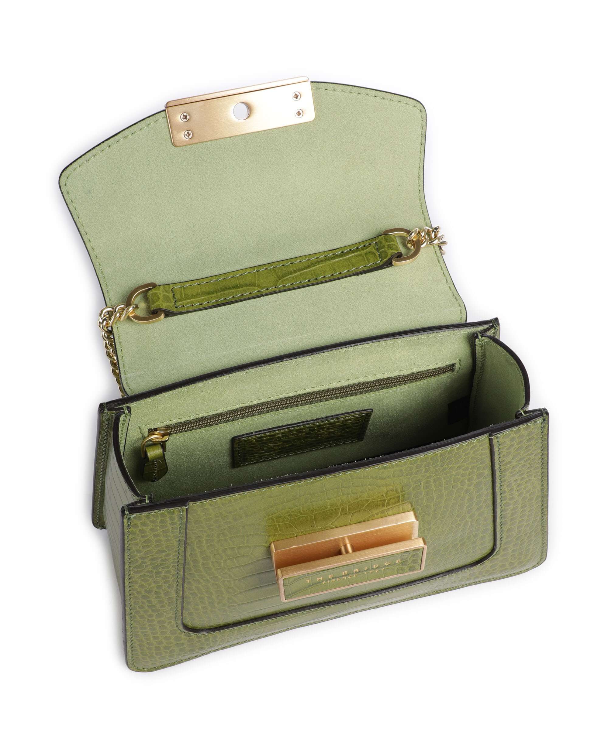 The Bridge Ginevra Wow Crossbody tas pistachio - Image 6
