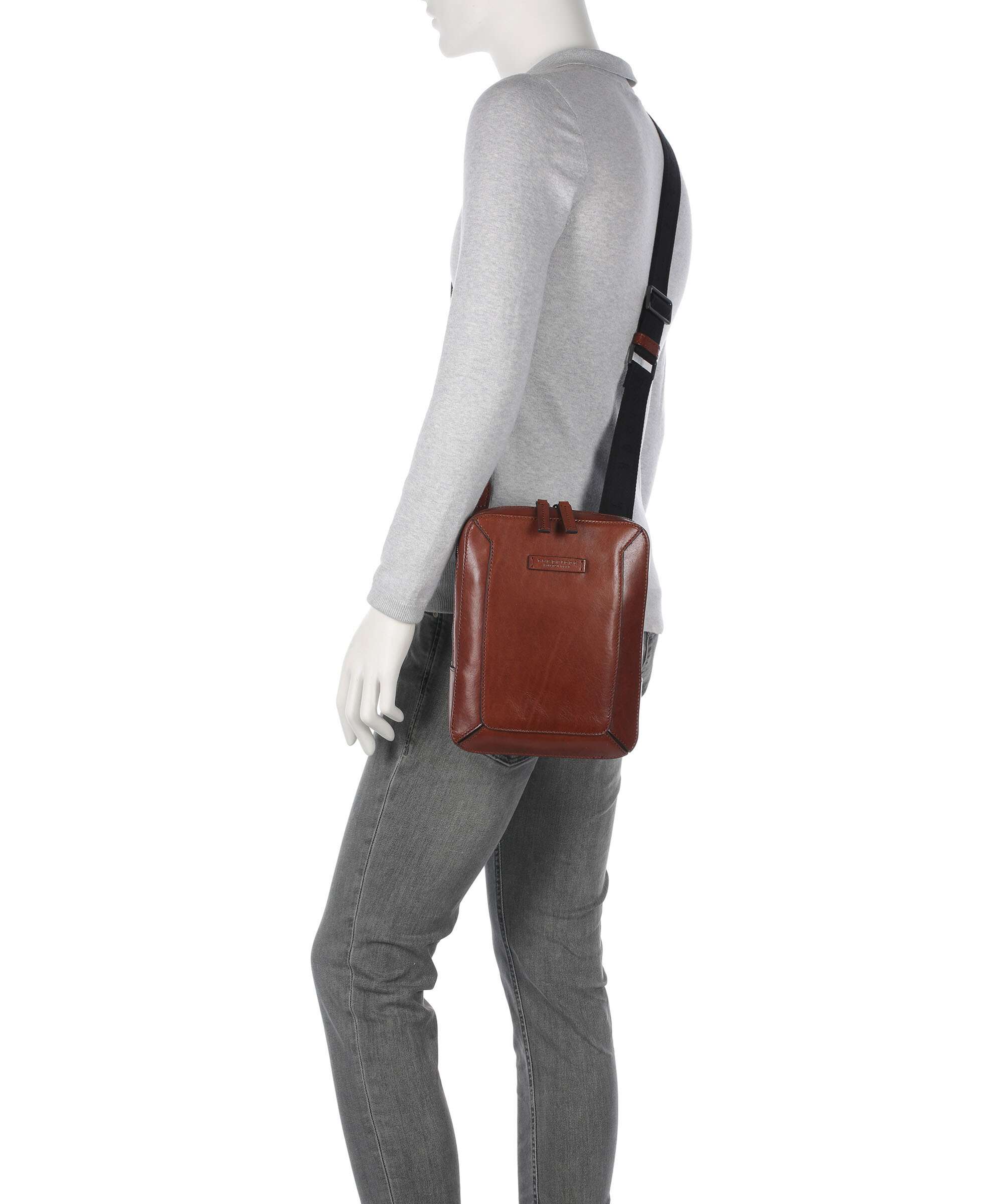 The Bridge Giulio Crossbody tas brown - Image 3