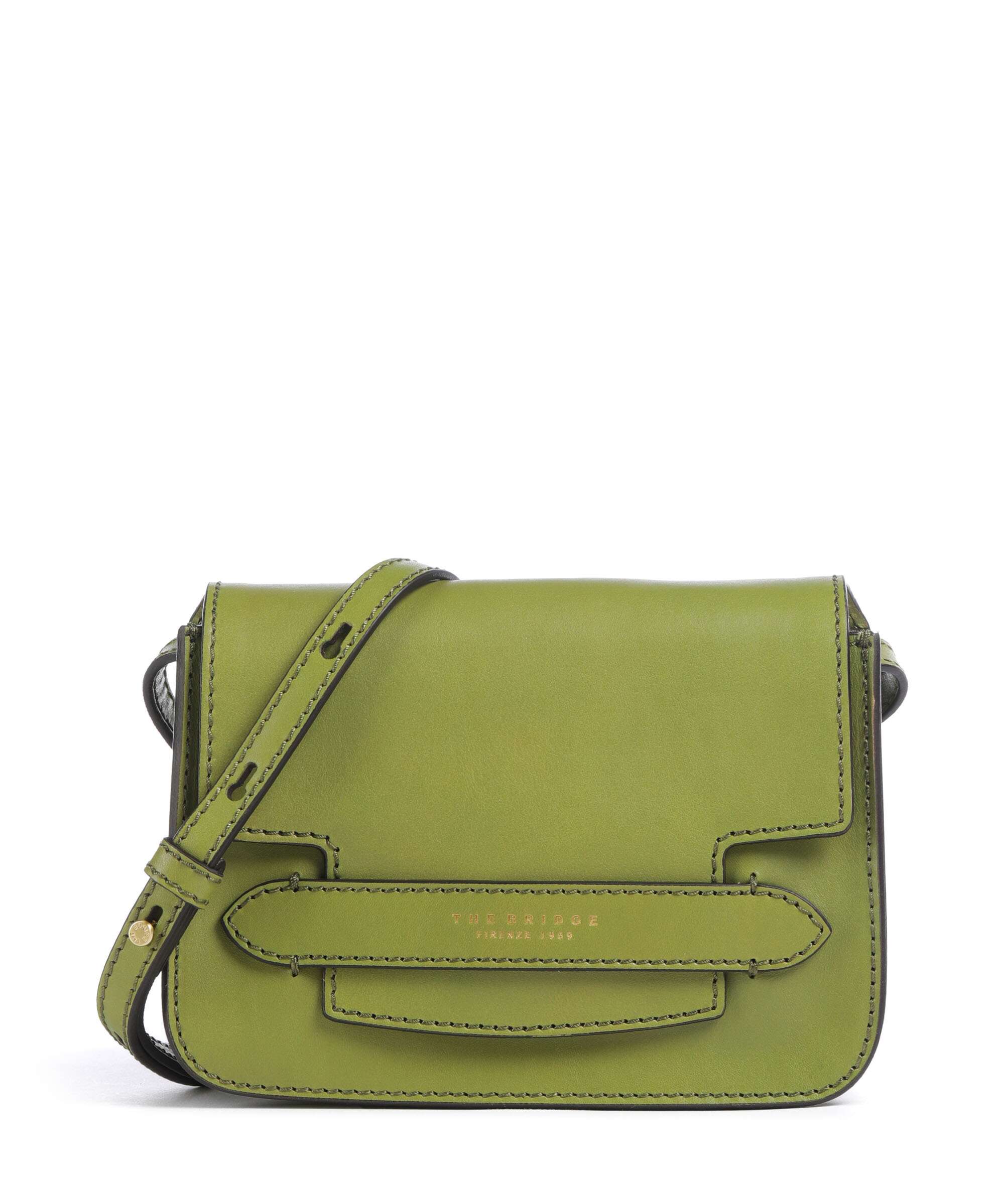 The Bridge Lucrezia Crossbody tas pistachio