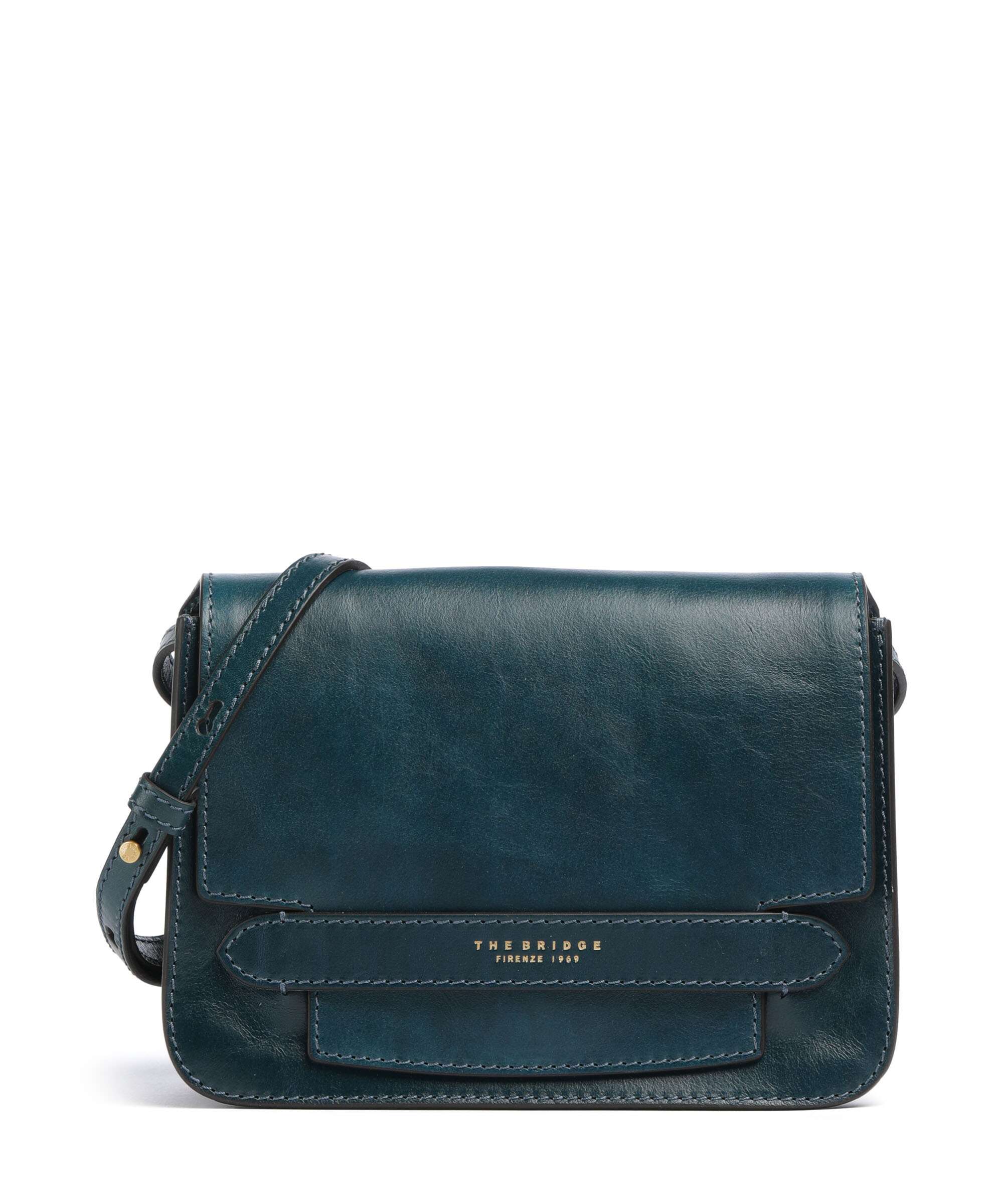 The Bridge Lucrezia Crossbody tas pavone