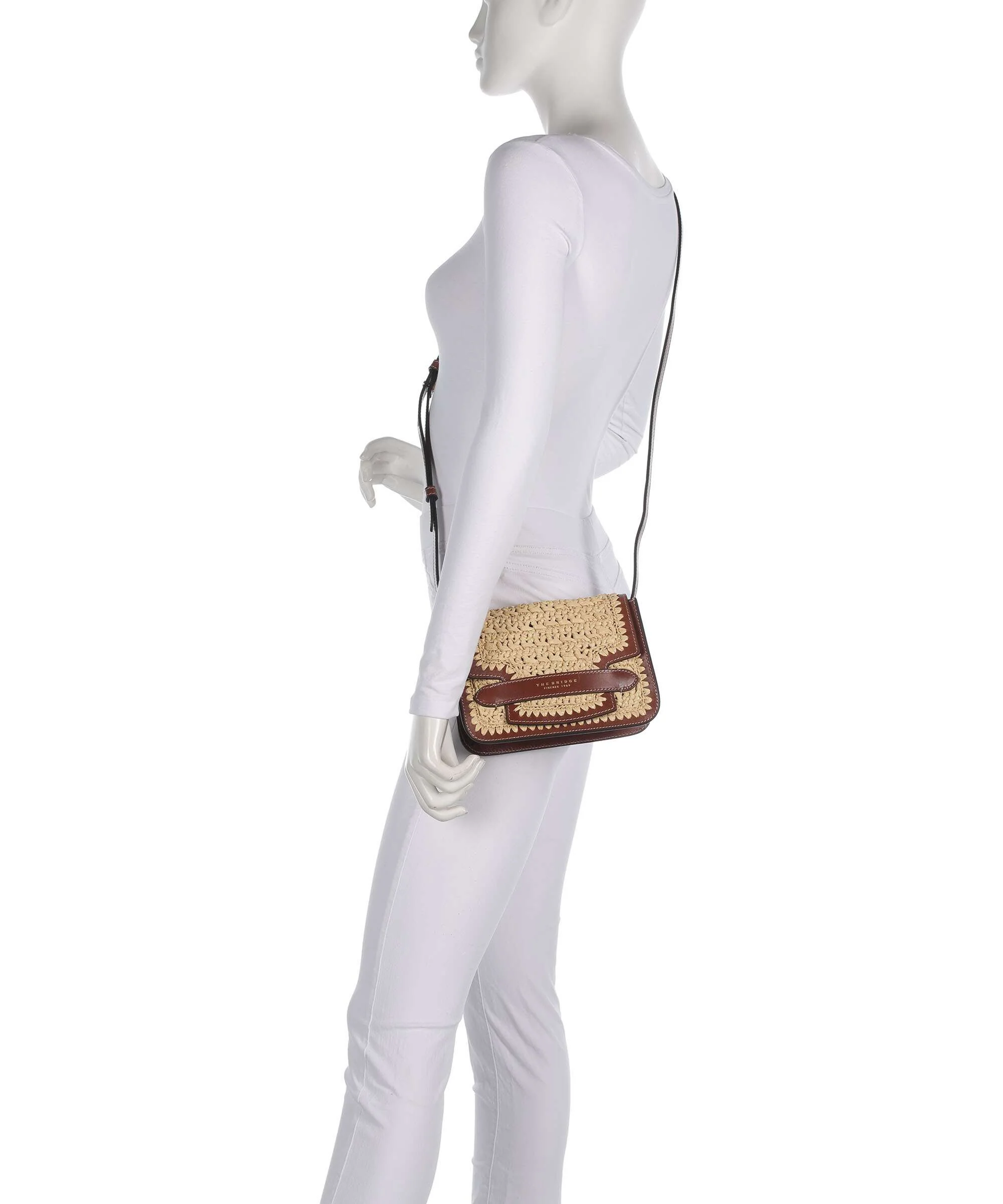 The Bridge Lucrezia Wow Crossbody tas marrone - Image 3