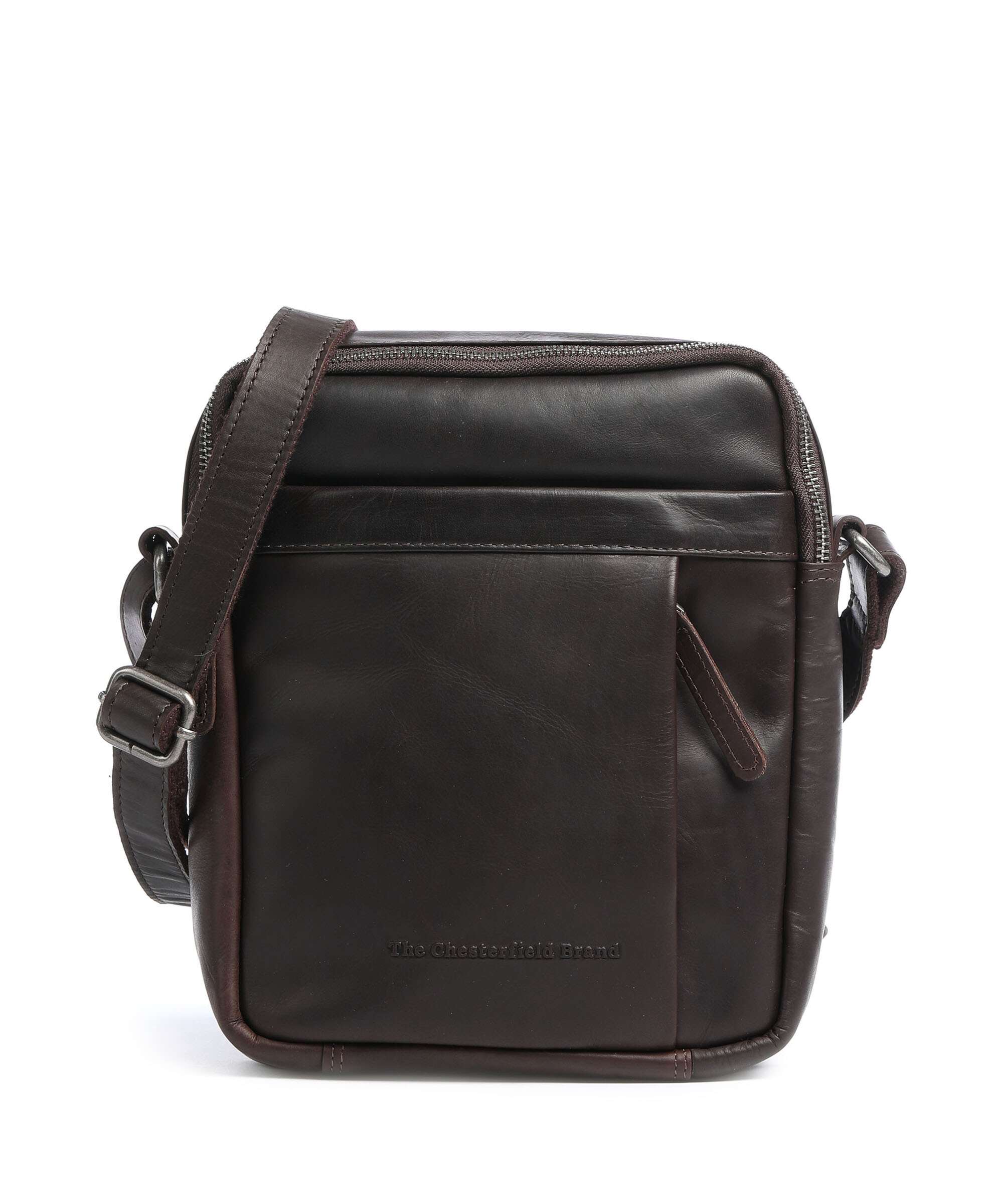 The Chesterfield Brand Alva Crossbody tas dunkelbraun