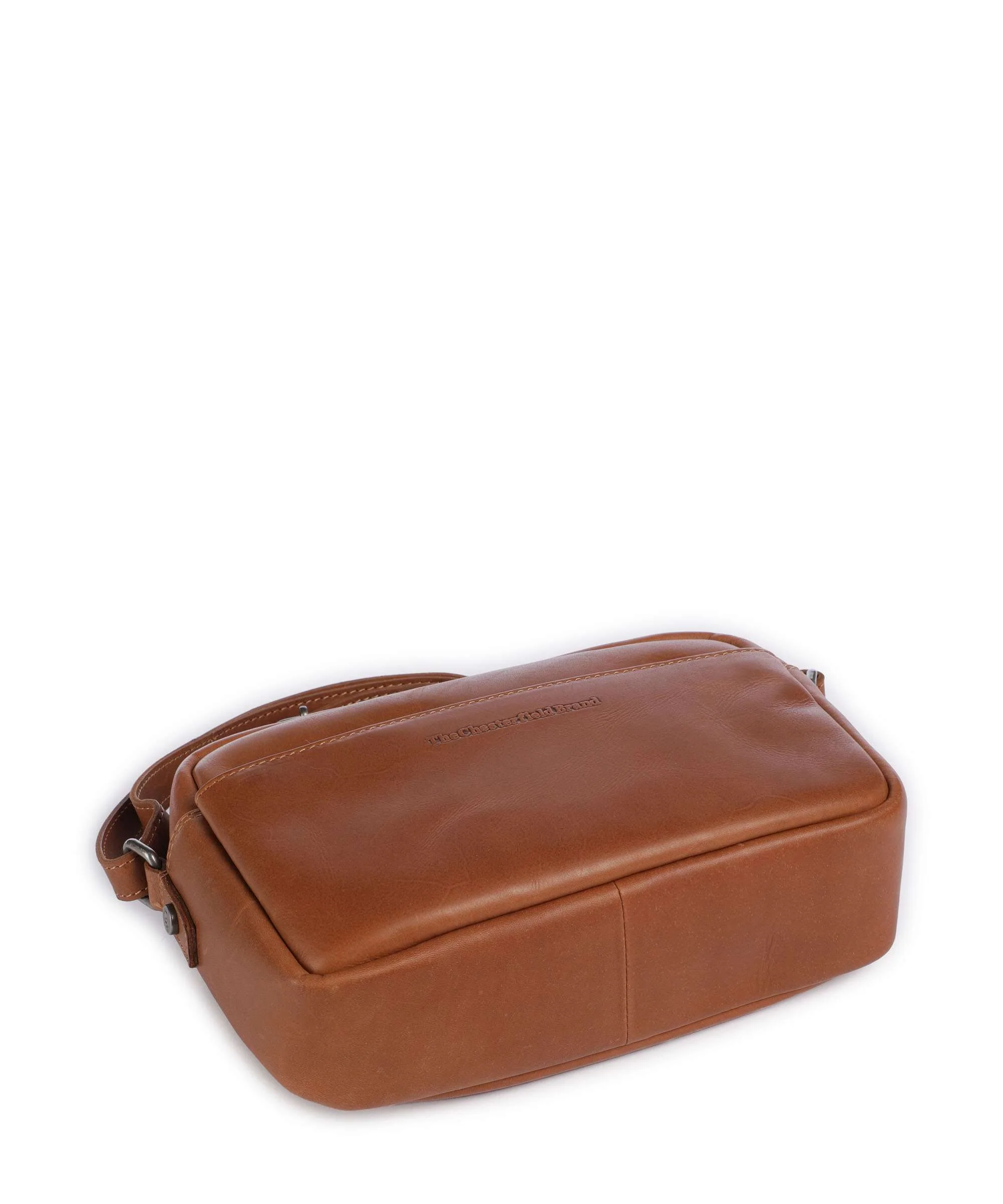 The Chesterfield Brand Cow Wax Pull Up Arona Crossbody tas cognac - Image 5