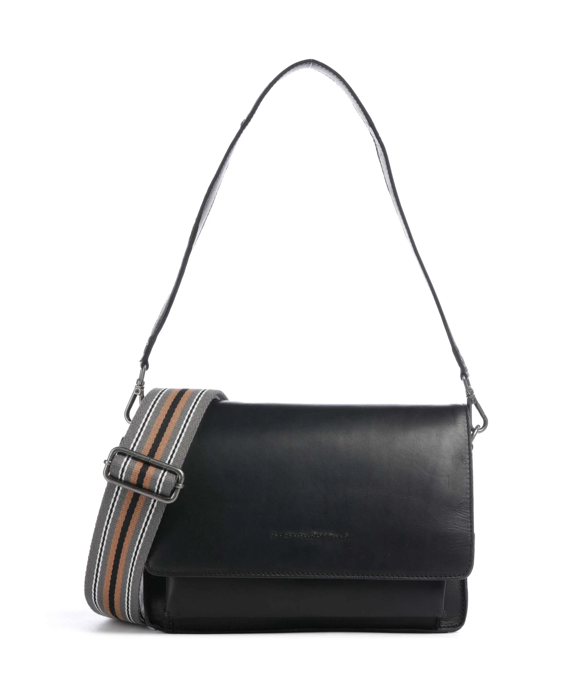 The Chesterfield Brand Cow Wax Pull Up Aviles Schoudertas black