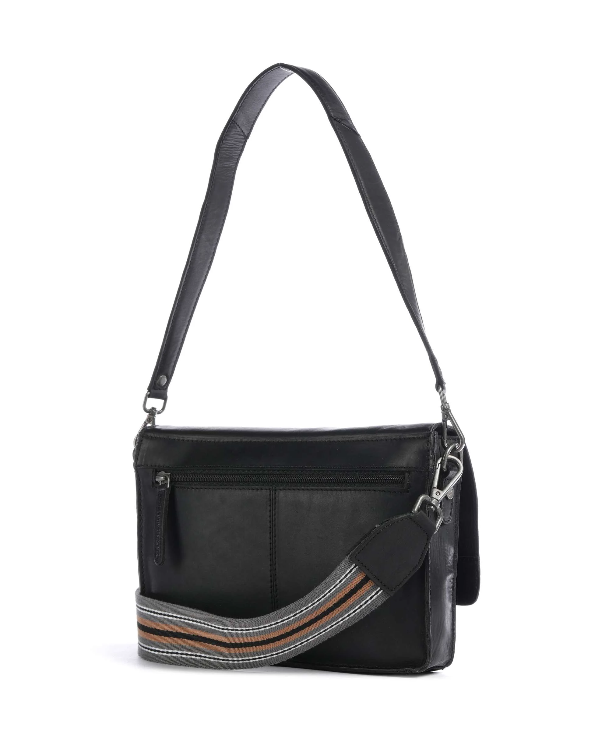 The Chesterfield Brand Cow Wax Pull Up Aviles Schoudertas black - Image 2