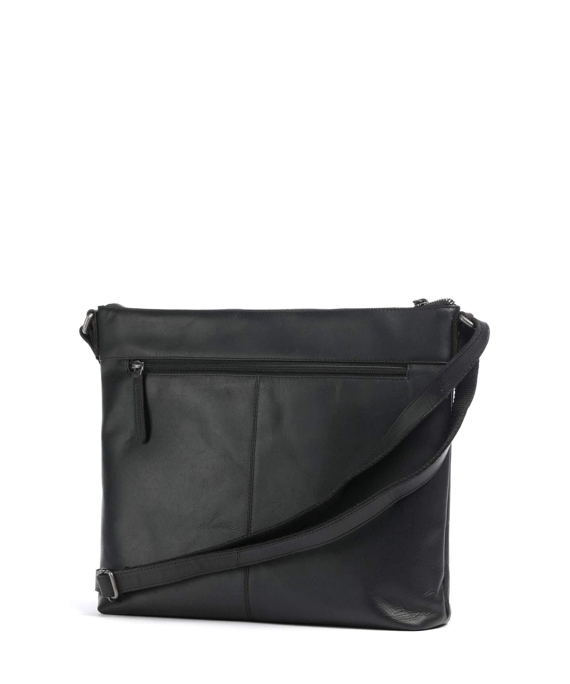 The Chesterfield Brand Cow Wax Pull Up Cartagena Crossbody tas black - Image 2