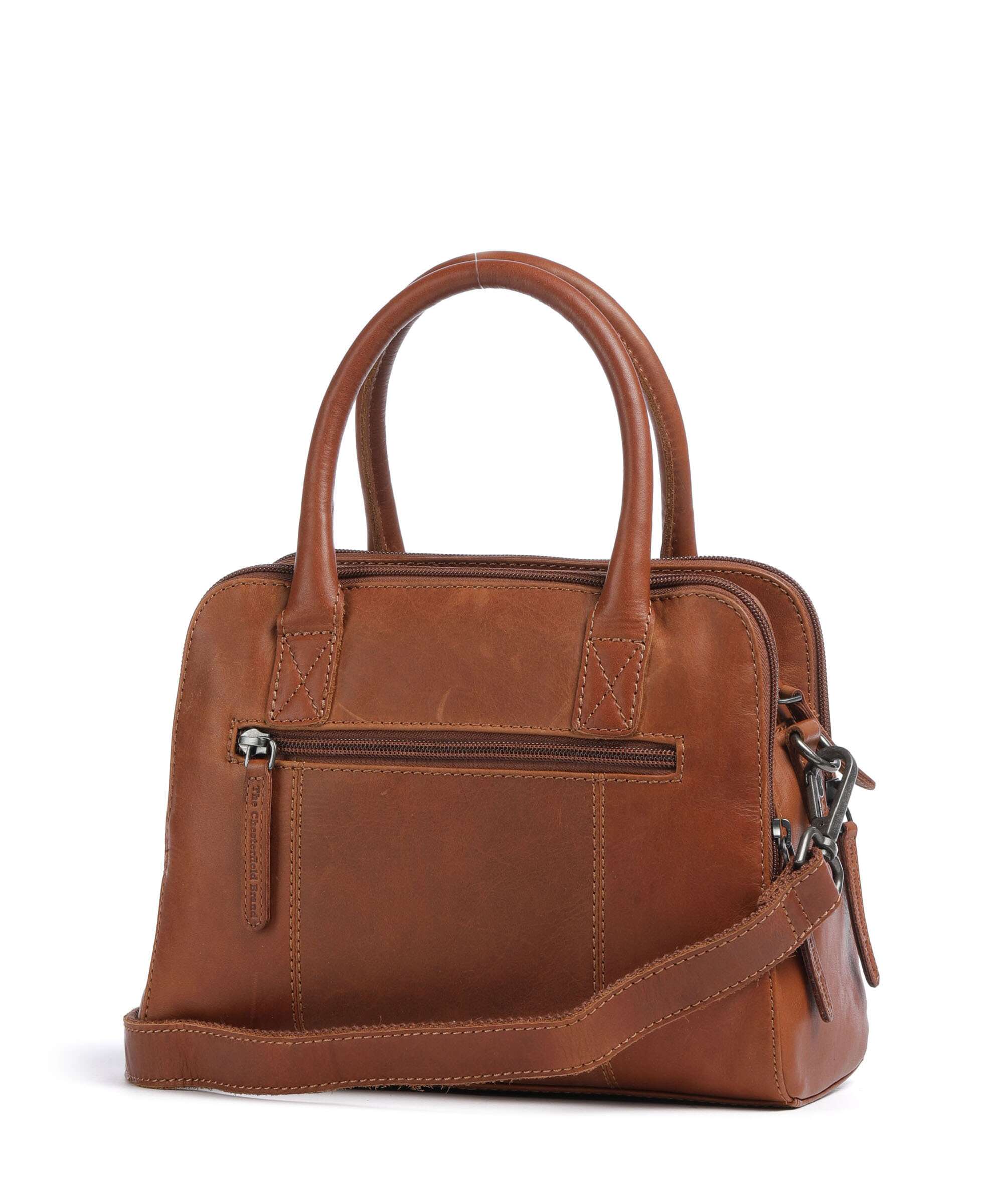 The Chesterfield Brand Cow Wax Pull Up Ezra Handtas cognac - Image 2