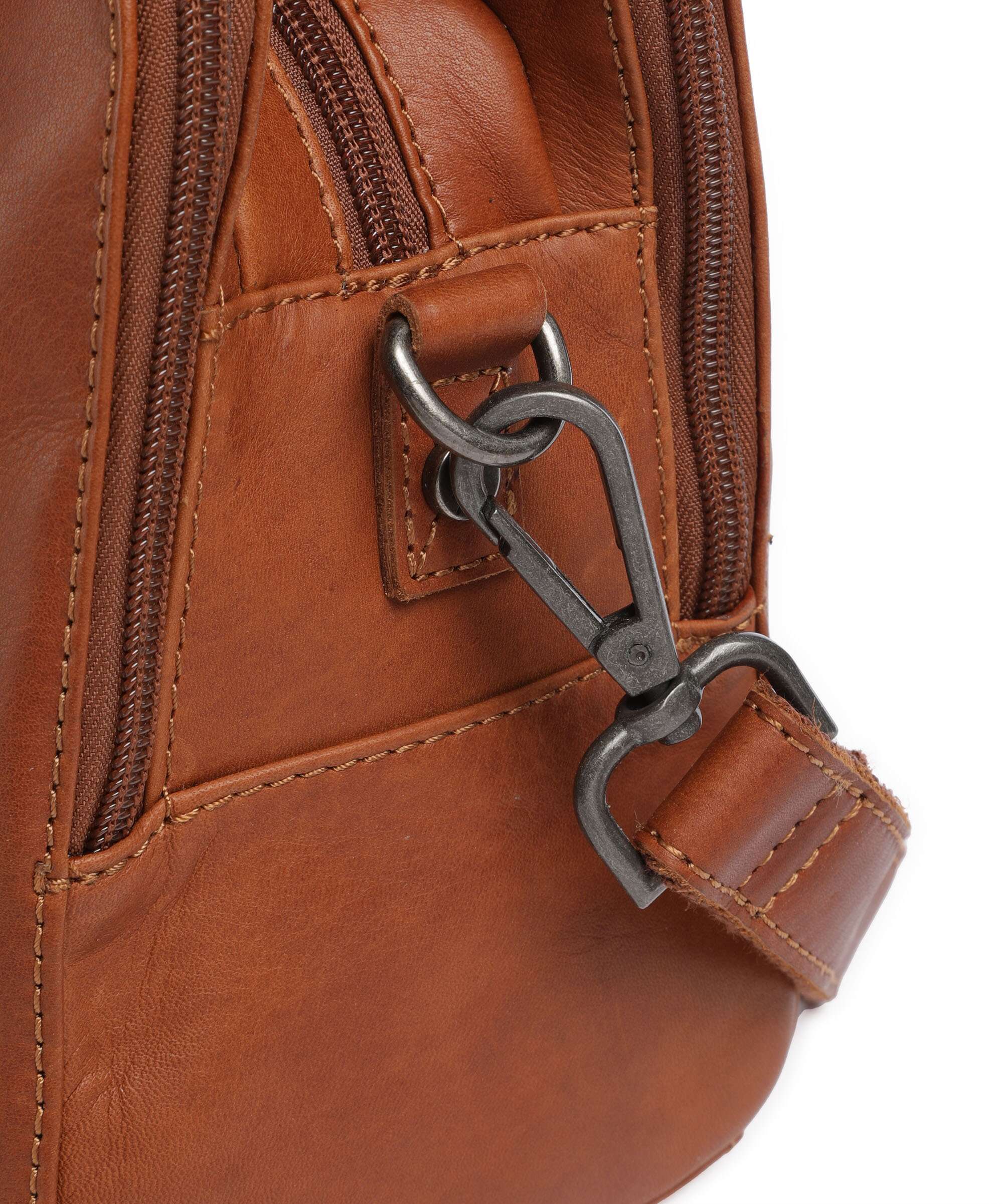 The Chesterfield Brand Cow Wax Pull Up Ezra Handtas cognac - Image 4