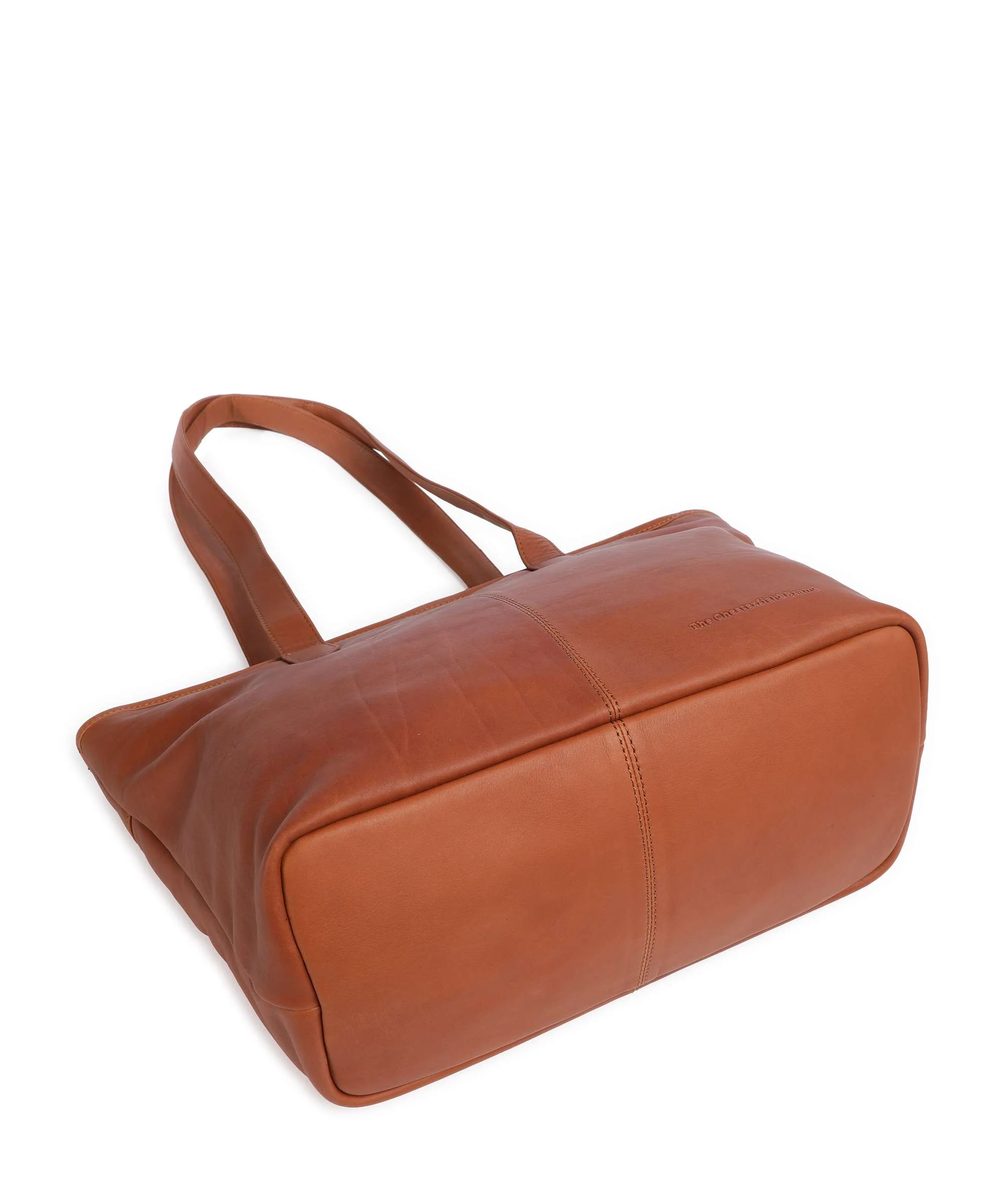 The Chesterfield Brand Cow Wax Pull Up Monza Boodschappentas cognac - Image 4