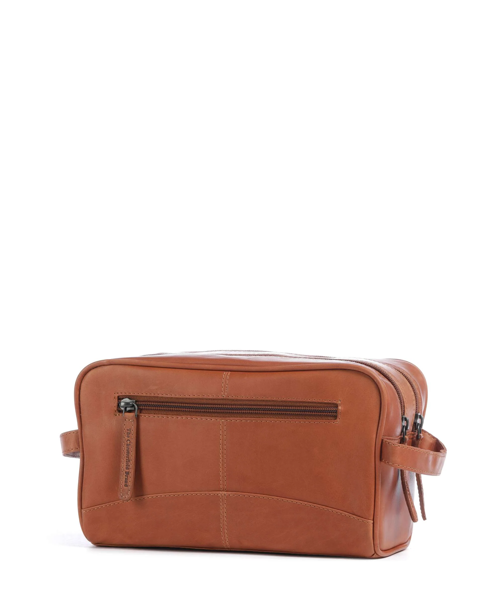 The Chesterfield Brand Cow Wax Pull Up Stacey Toilettas cognac - Image 2