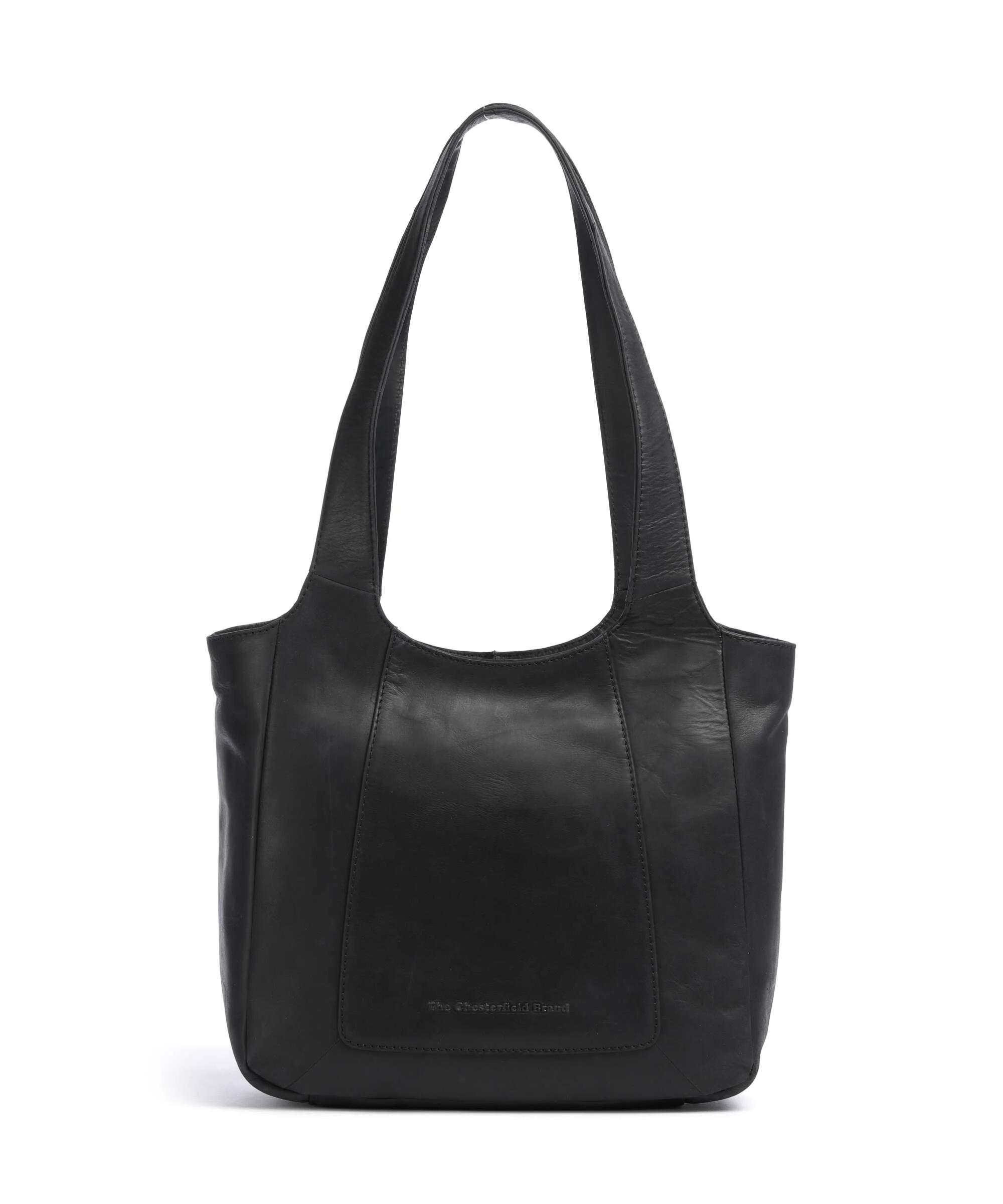 The Chesterfield Brand Cow Wax Pull Up Tofino Boodschappentas black