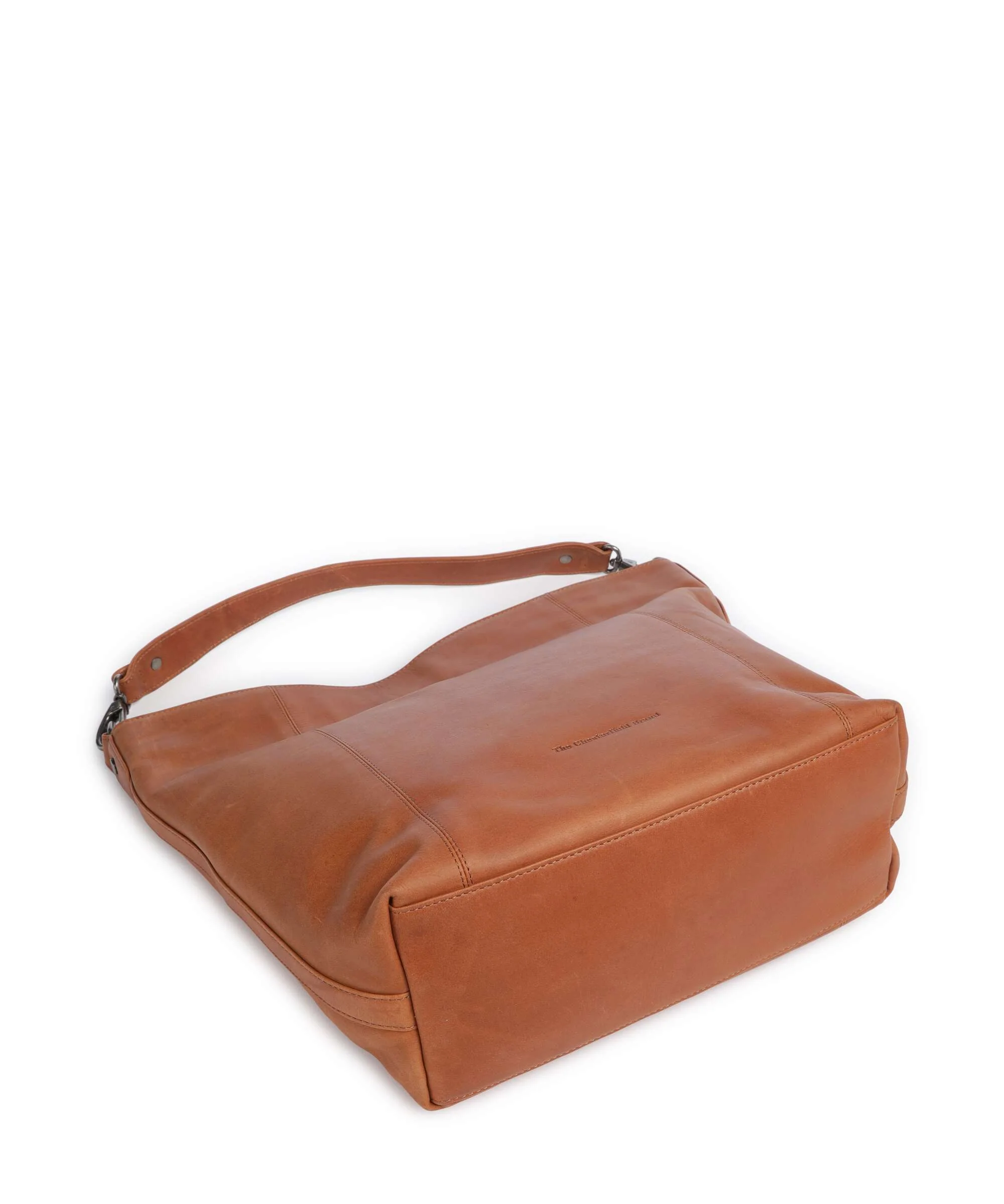 The Chesterfield Brand Cow Wax Pull Up Zira Hobo tas cognac - Image 5