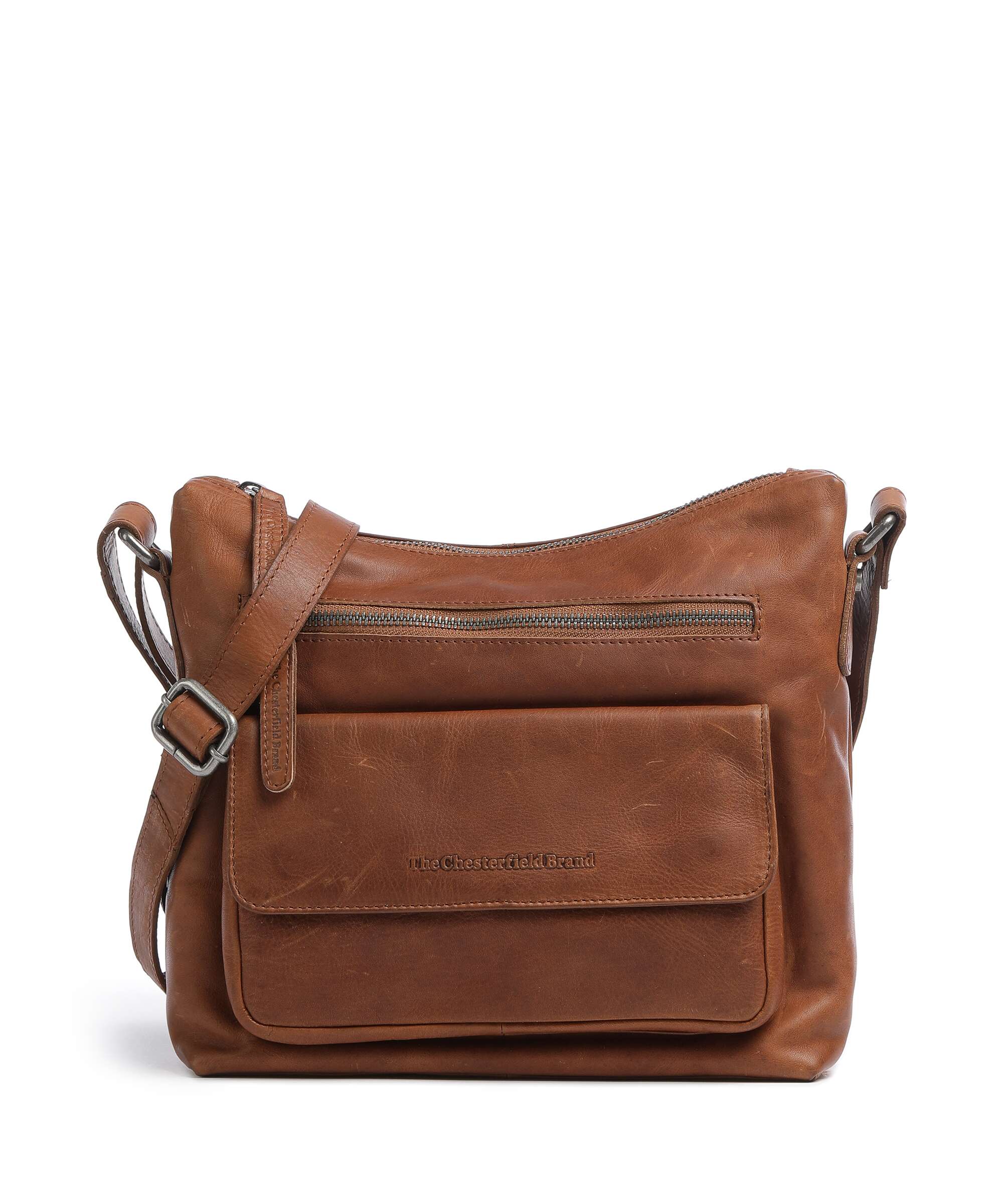 The Chesterfield Brand Hailey Crossbody tas cognac