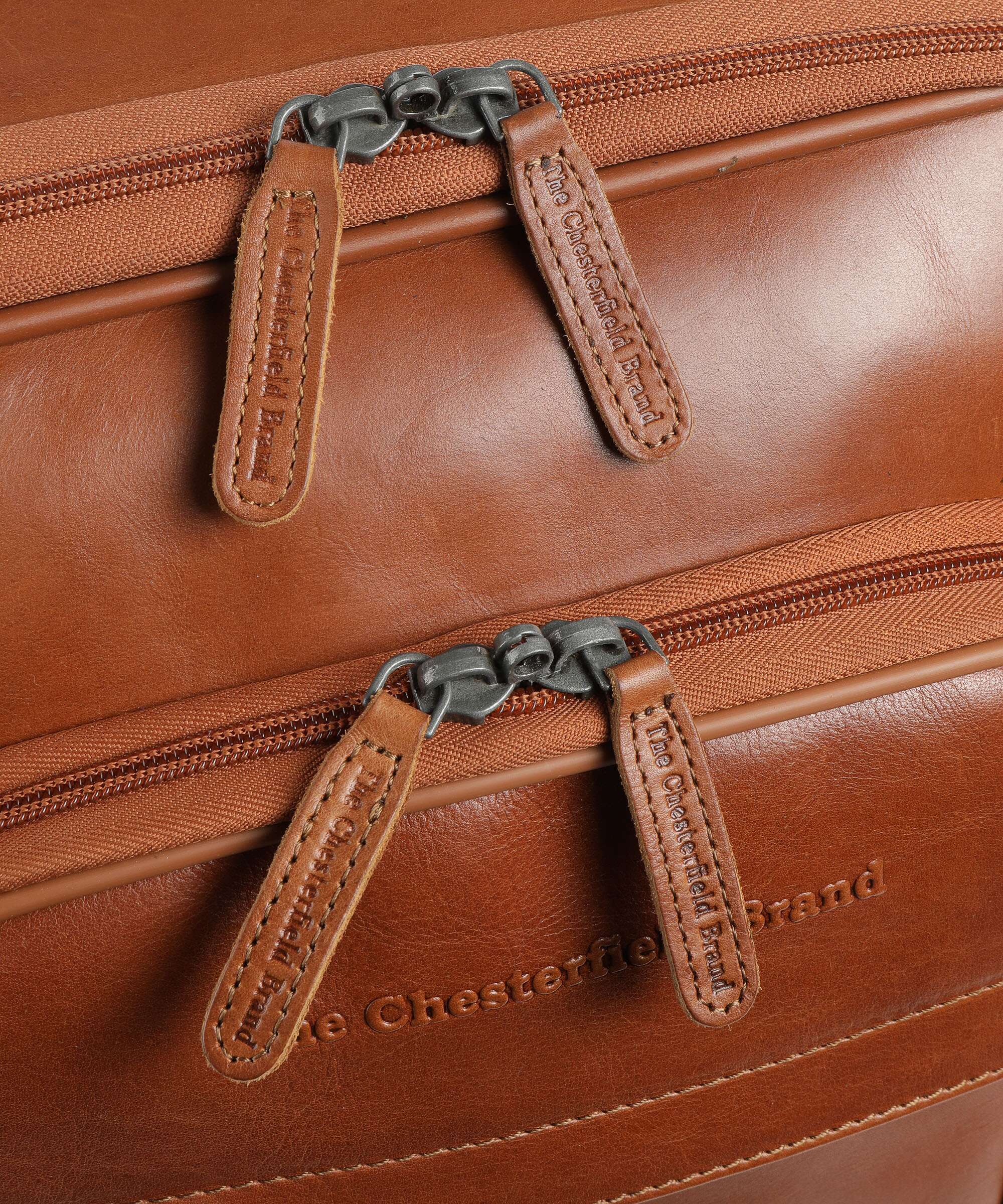 The Chesterfield Brand Keylago Trolley (4 wielen) cognac - Image 3