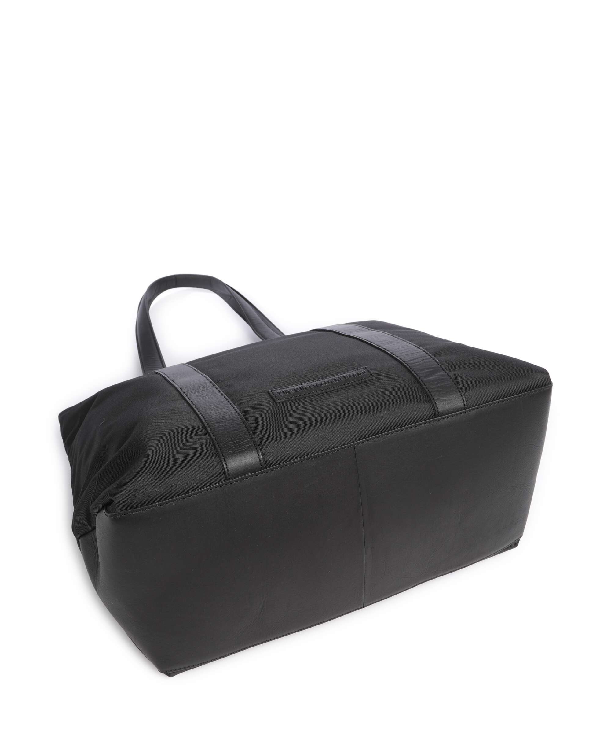 The Chesterfield Brand Nylon Wax Pull Up Otta Boodschappentas black - Image 4