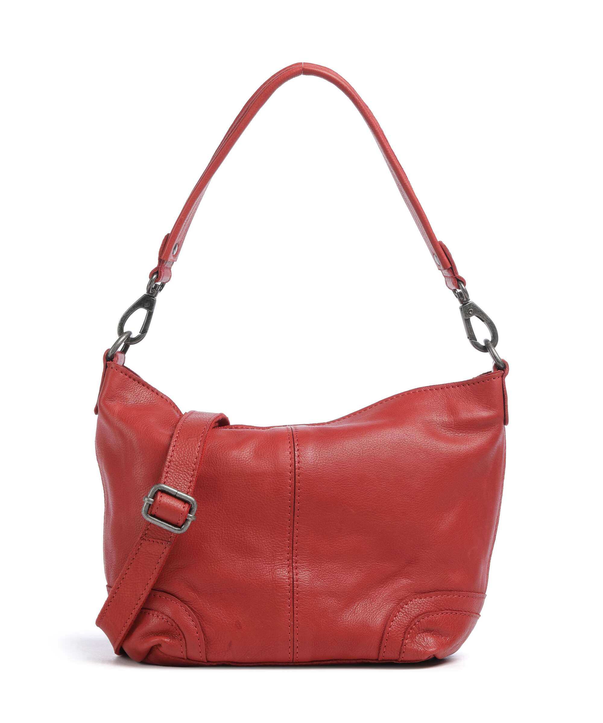 The Chesterfield Brand Washed Waxed Cow Lucy Schoudertas red