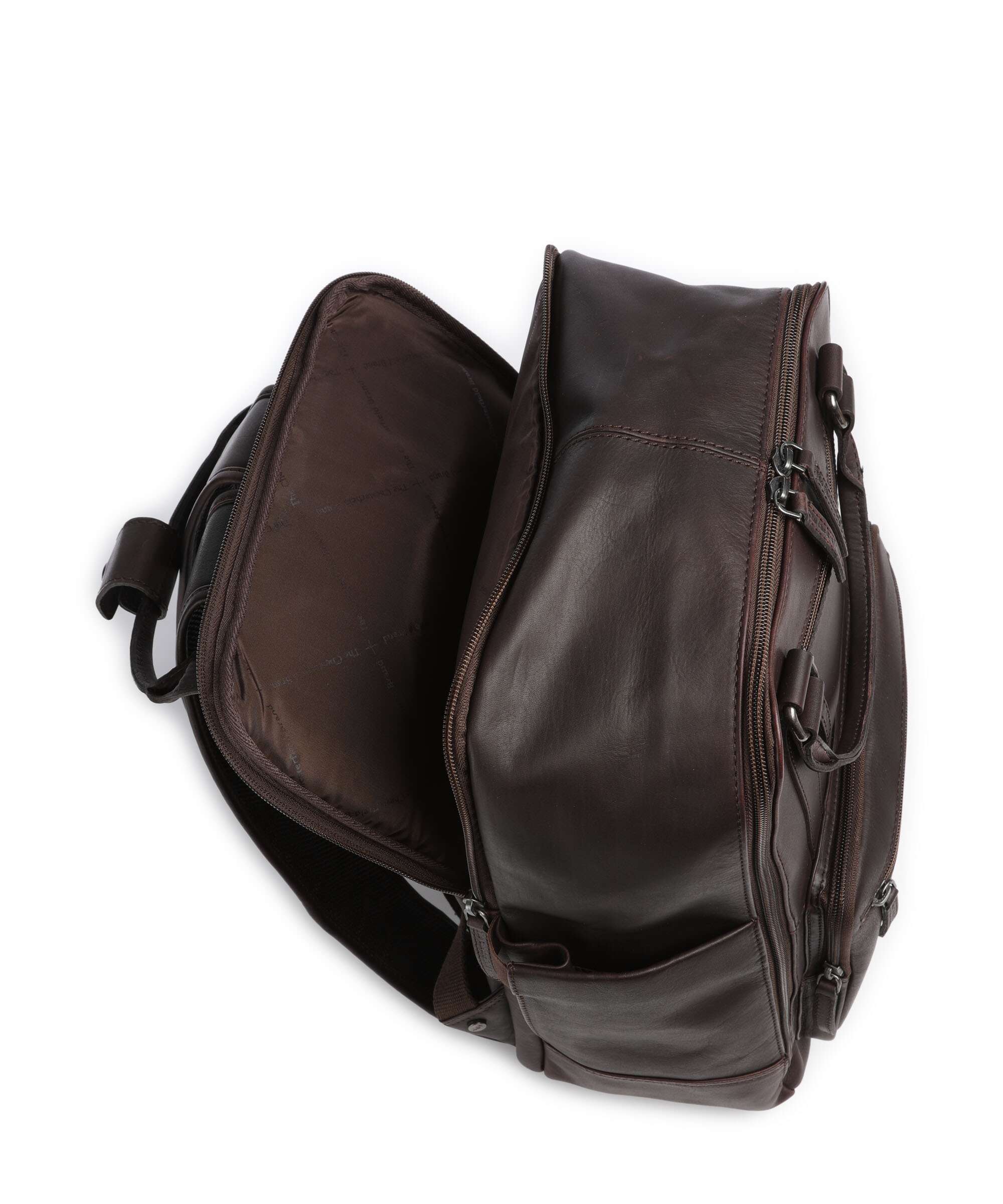 The Chesterfield Brand Wax Pull Up Cow Calden Rugzak brown - Image 4