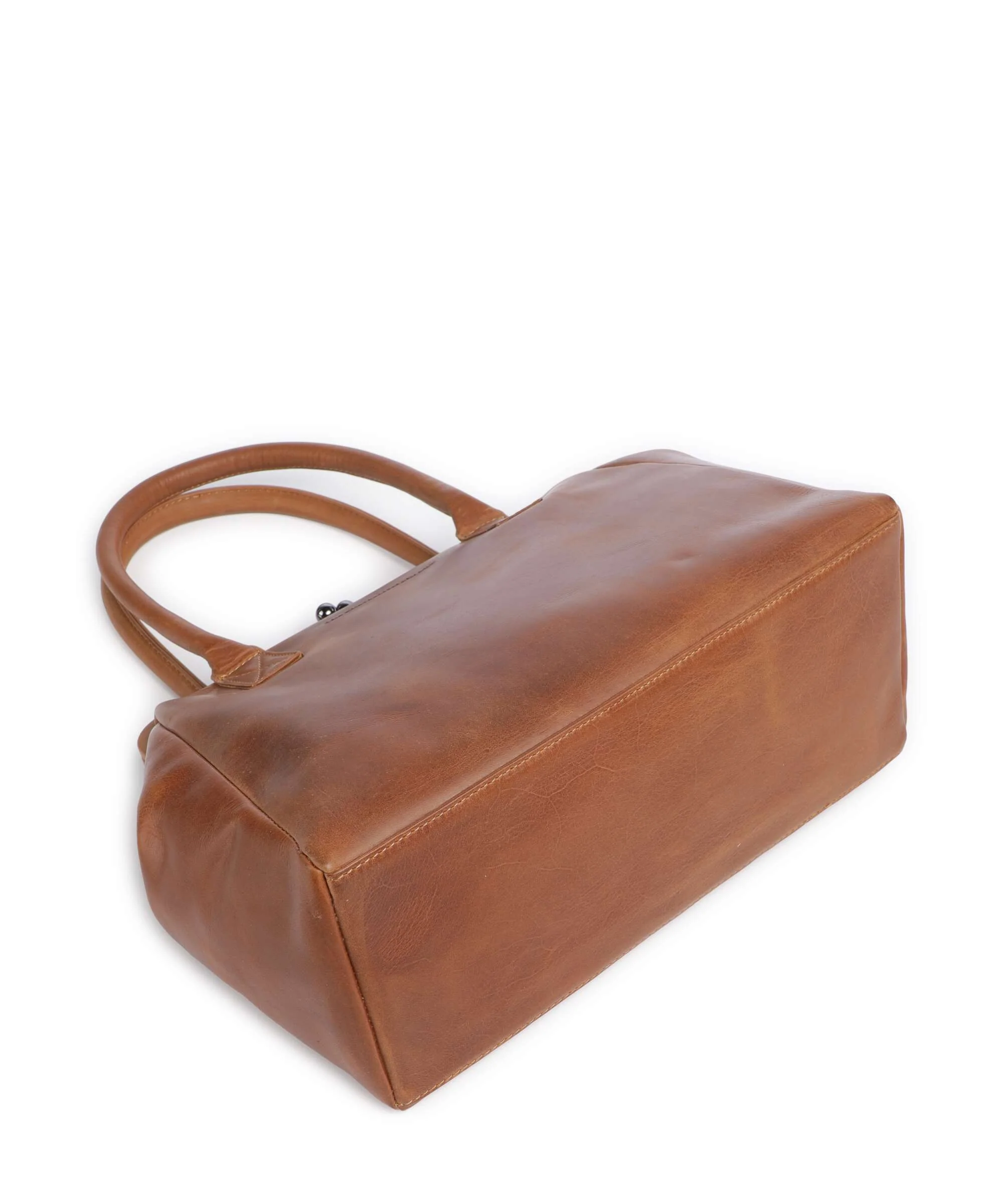 The Chesterfield Brand Wax Pull Up Cow Dorin Schoudertas cognac - Image 4