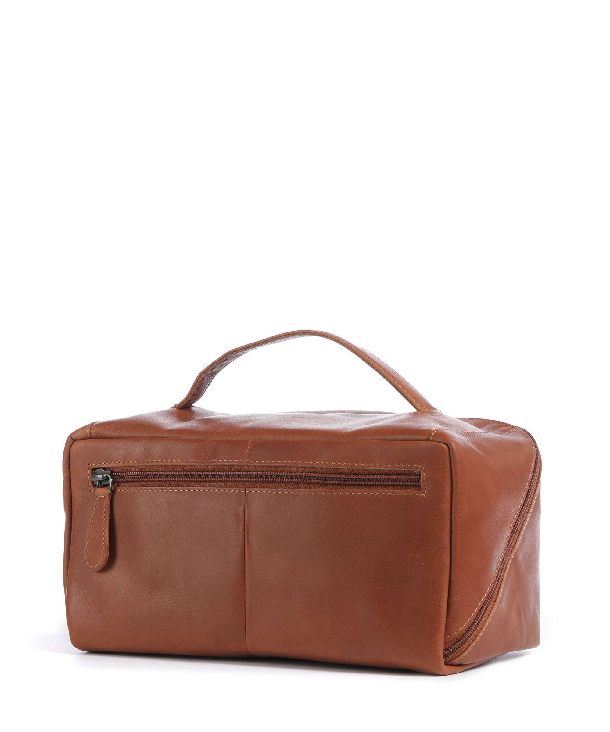 The Chesterfield Brand Wax Pull Up Cow Elmia Toilettas cognac - Image 2