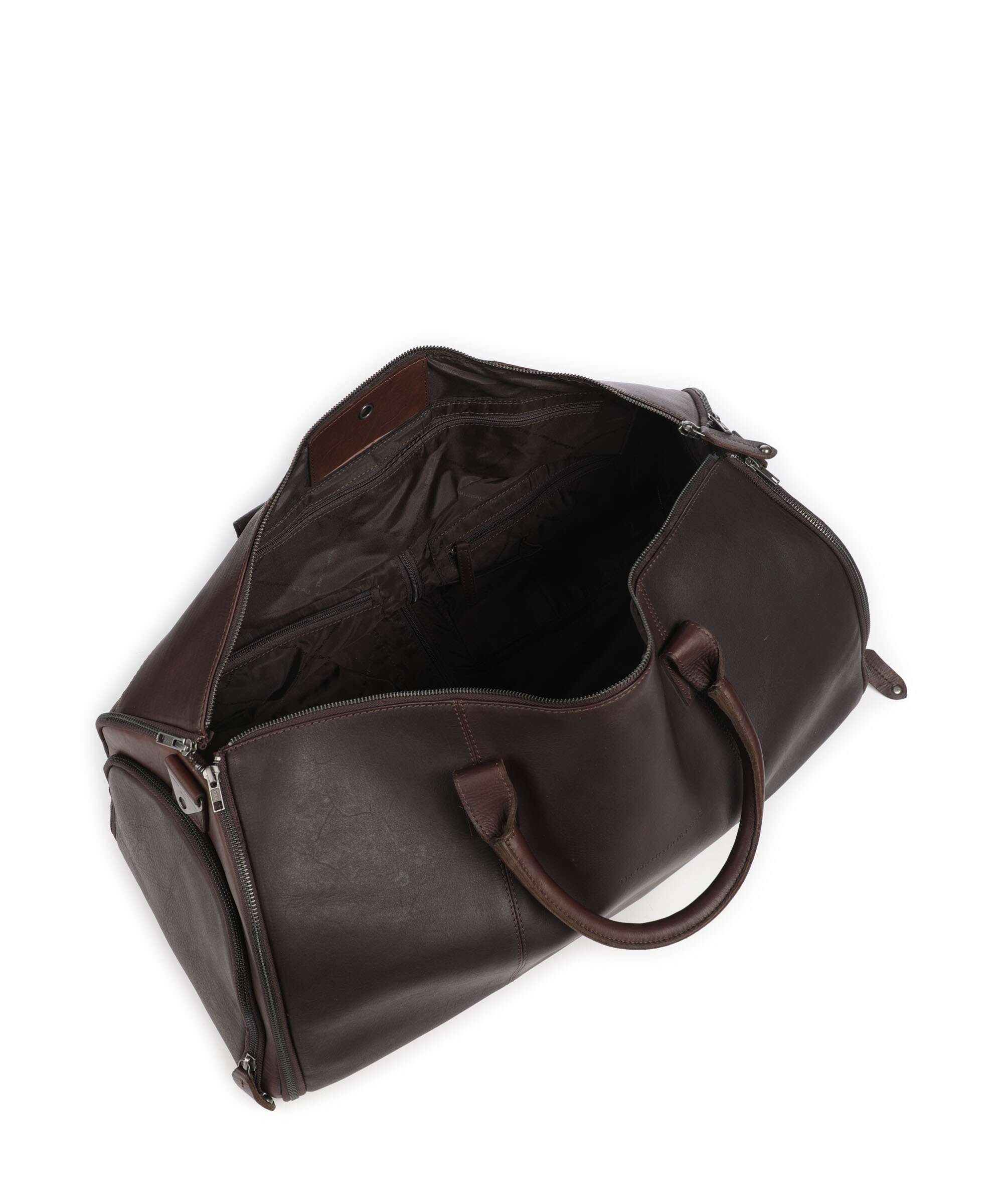 The Chesterfield Brand Wax Pull Up Cow Finlay Weekendtas brown - Image 6