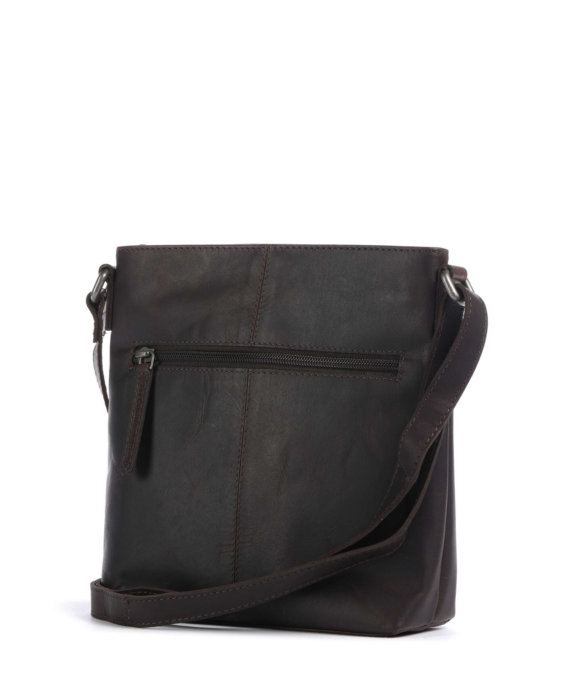 The Chesterfield Brand Wax Pull Up Cow Navene Crossbody tas brown - Image 2