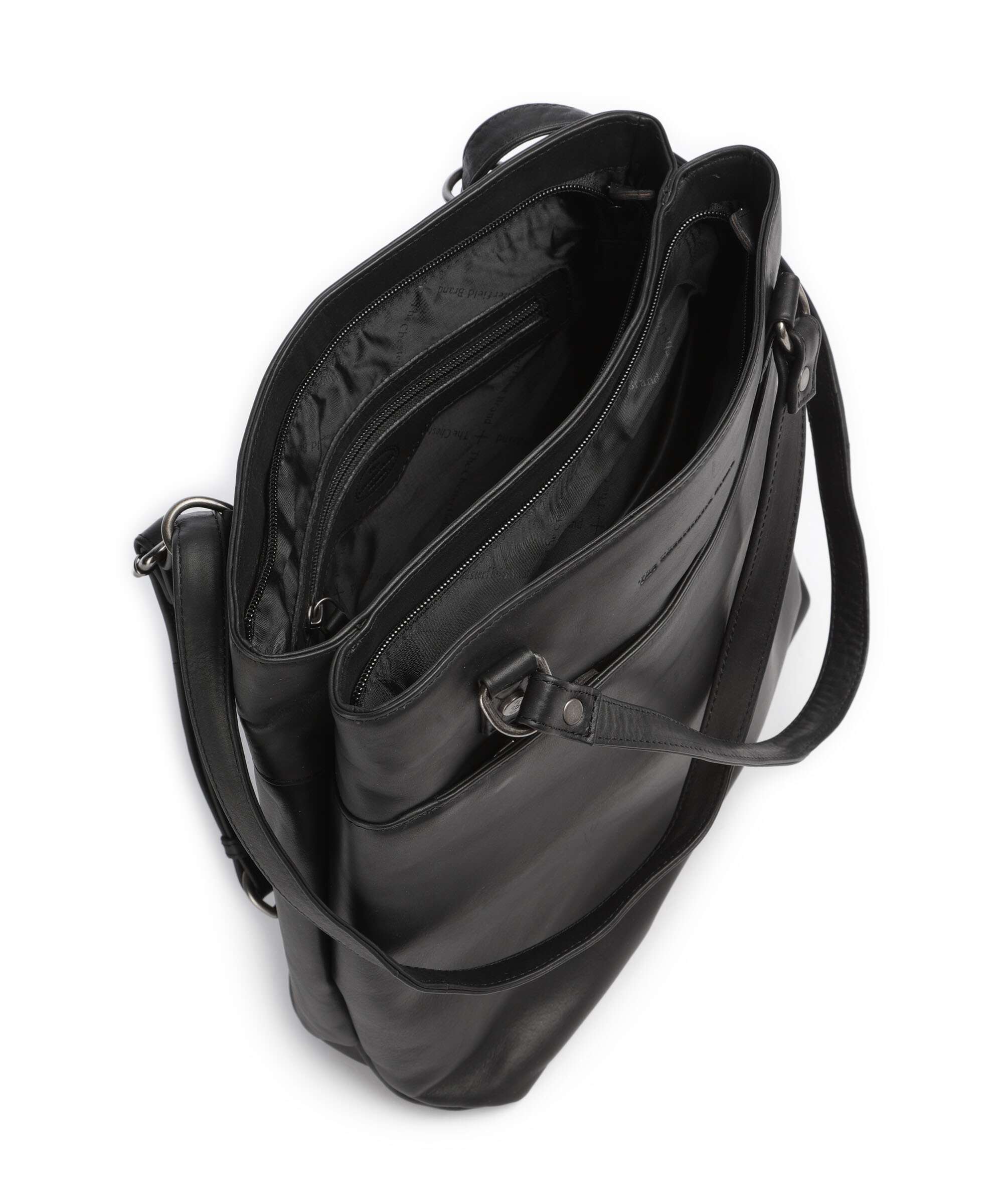The Chesterfield Brand Wax Pull Up Cow Raynor Rugzak-tas black - Image 6
