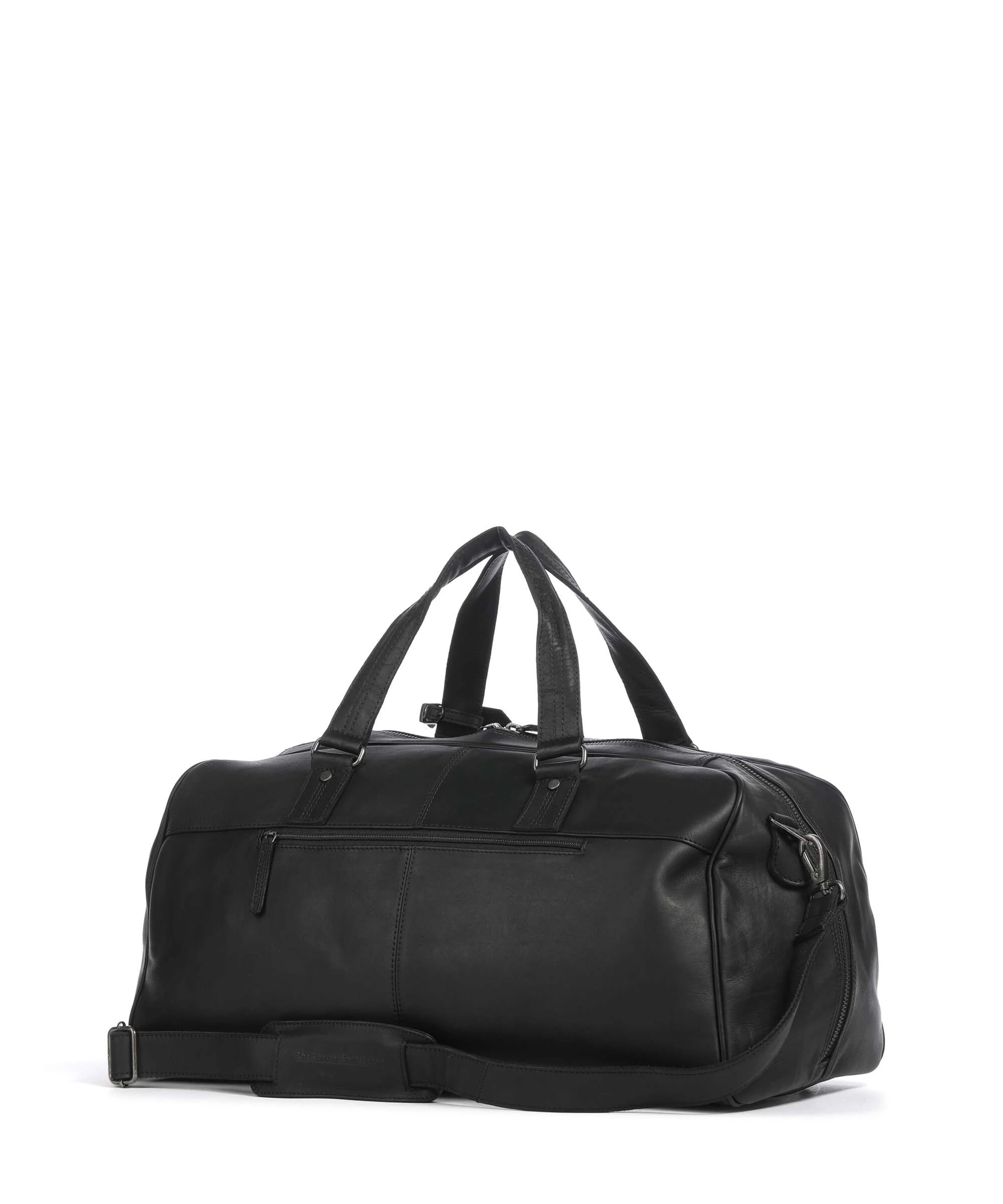 The Chesterfield Brand Wax Pull Up Cow Rivaro Weekendtas black - Image 2