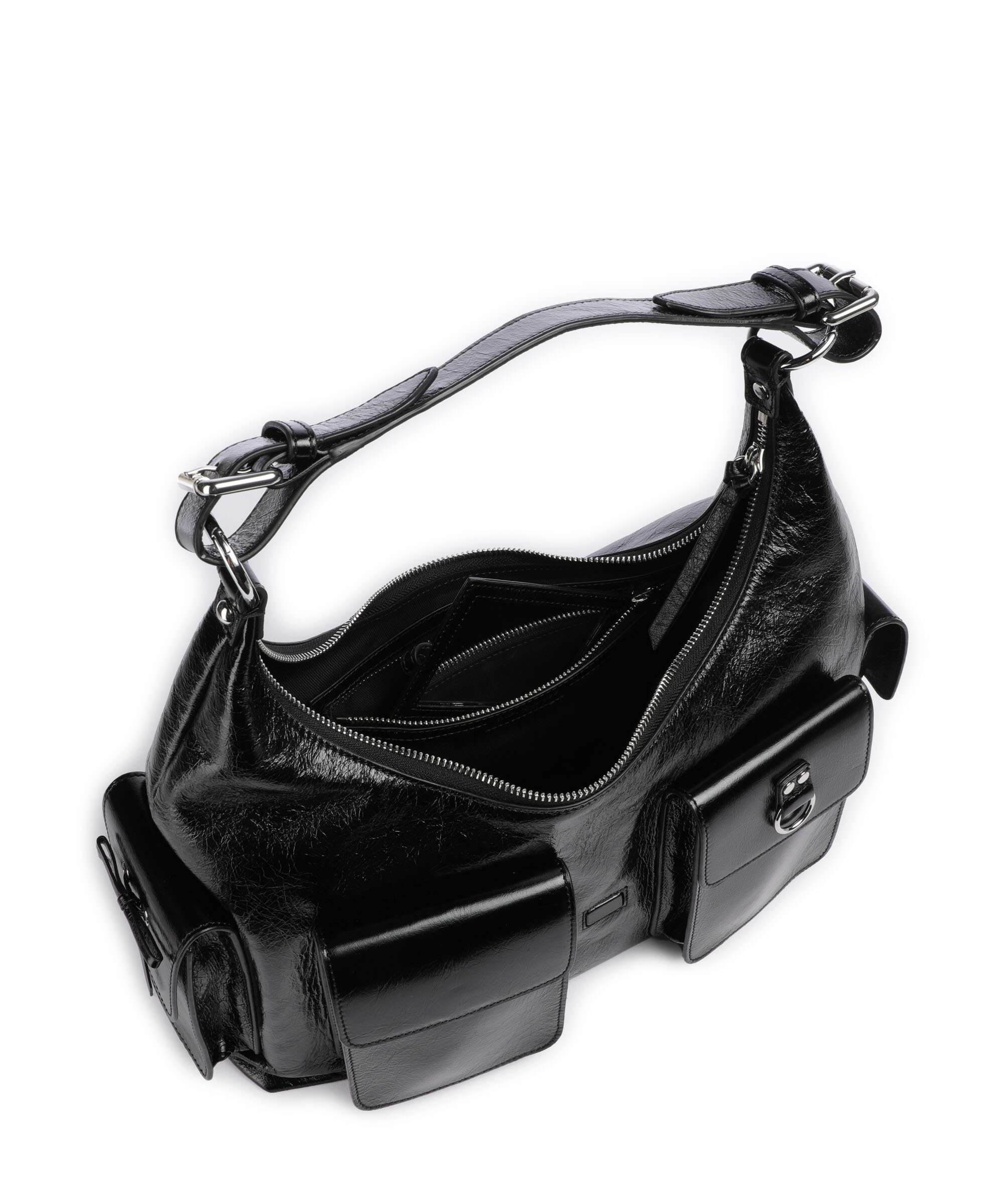 The Kooples Amelia Large Hobo tas black - Image 6