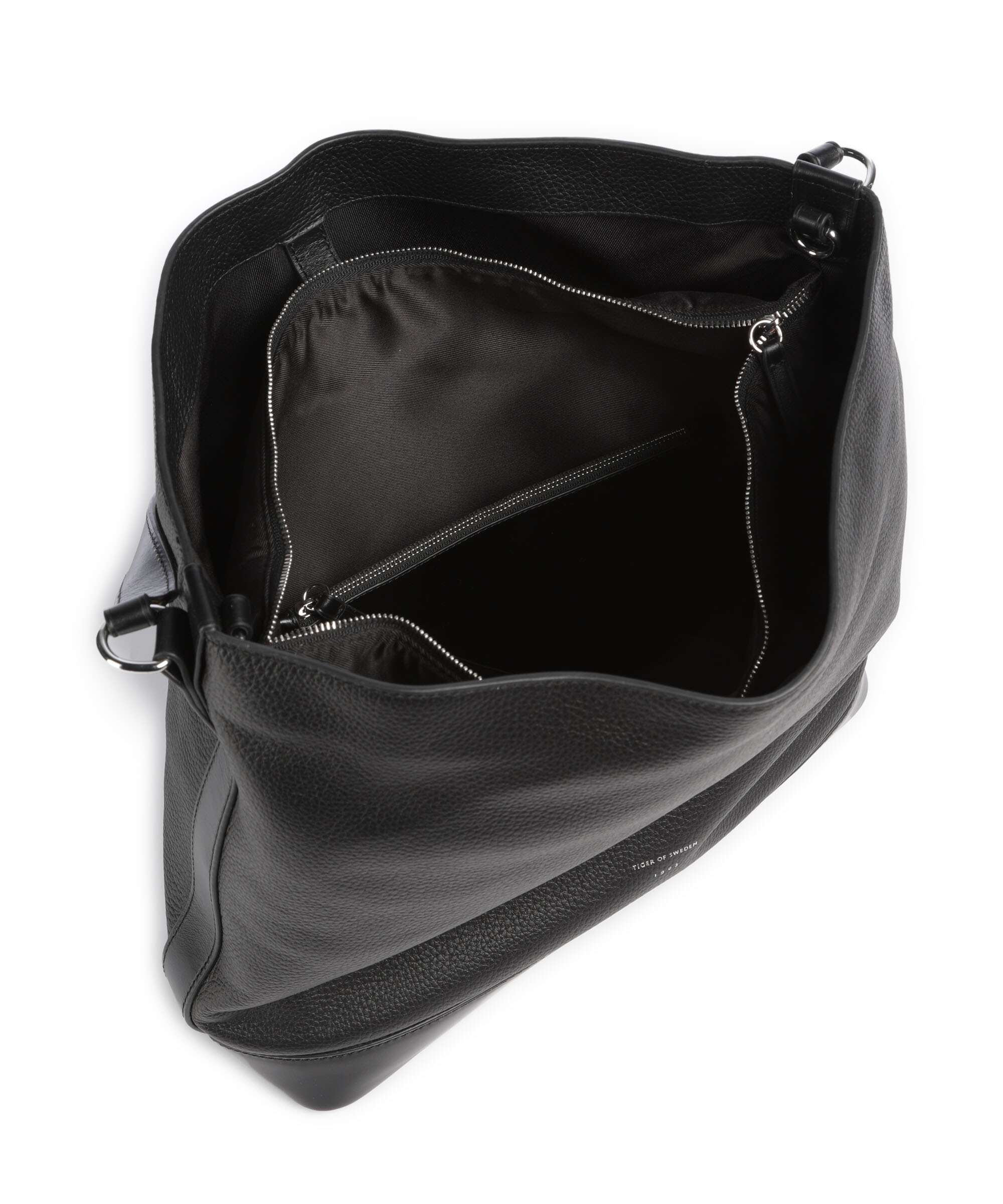 Tiger of Sweden Foru Hobo tas black - Image 6